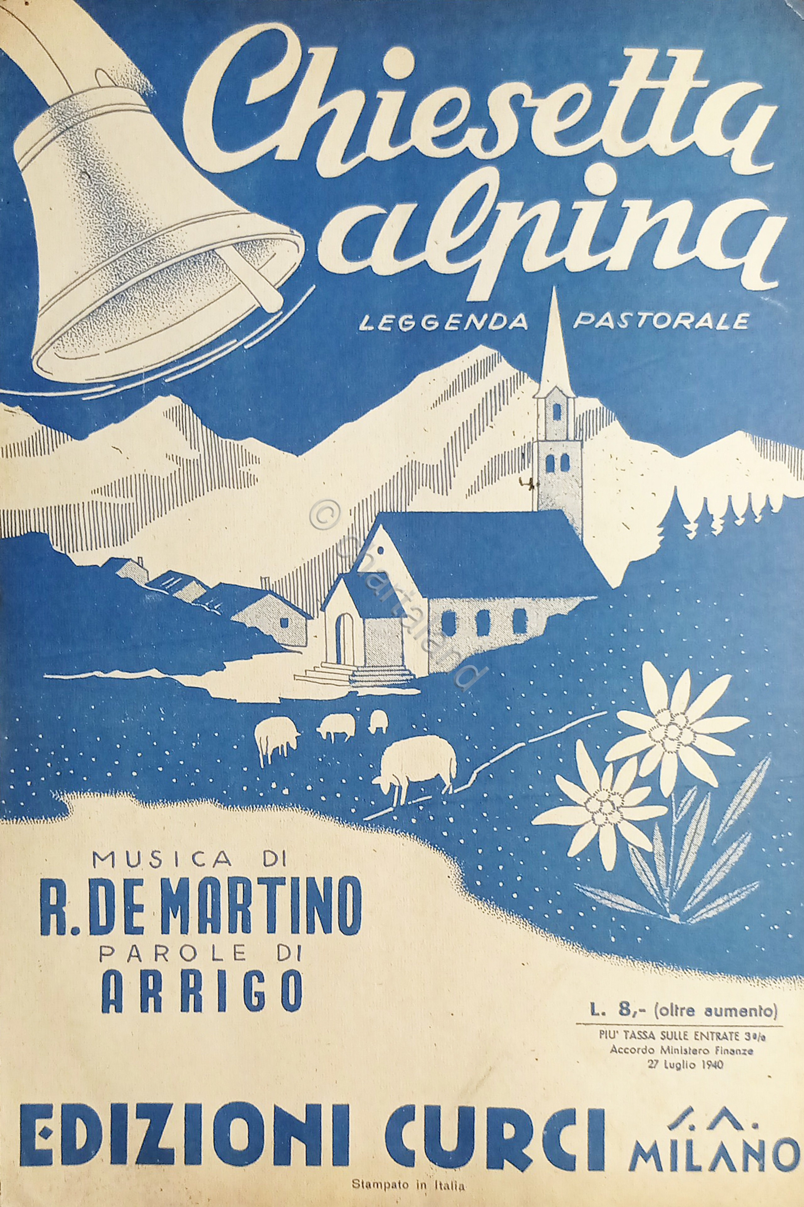 Spartiti - Chiesetta Alpina - Leggenda Pastorale per Piano o …