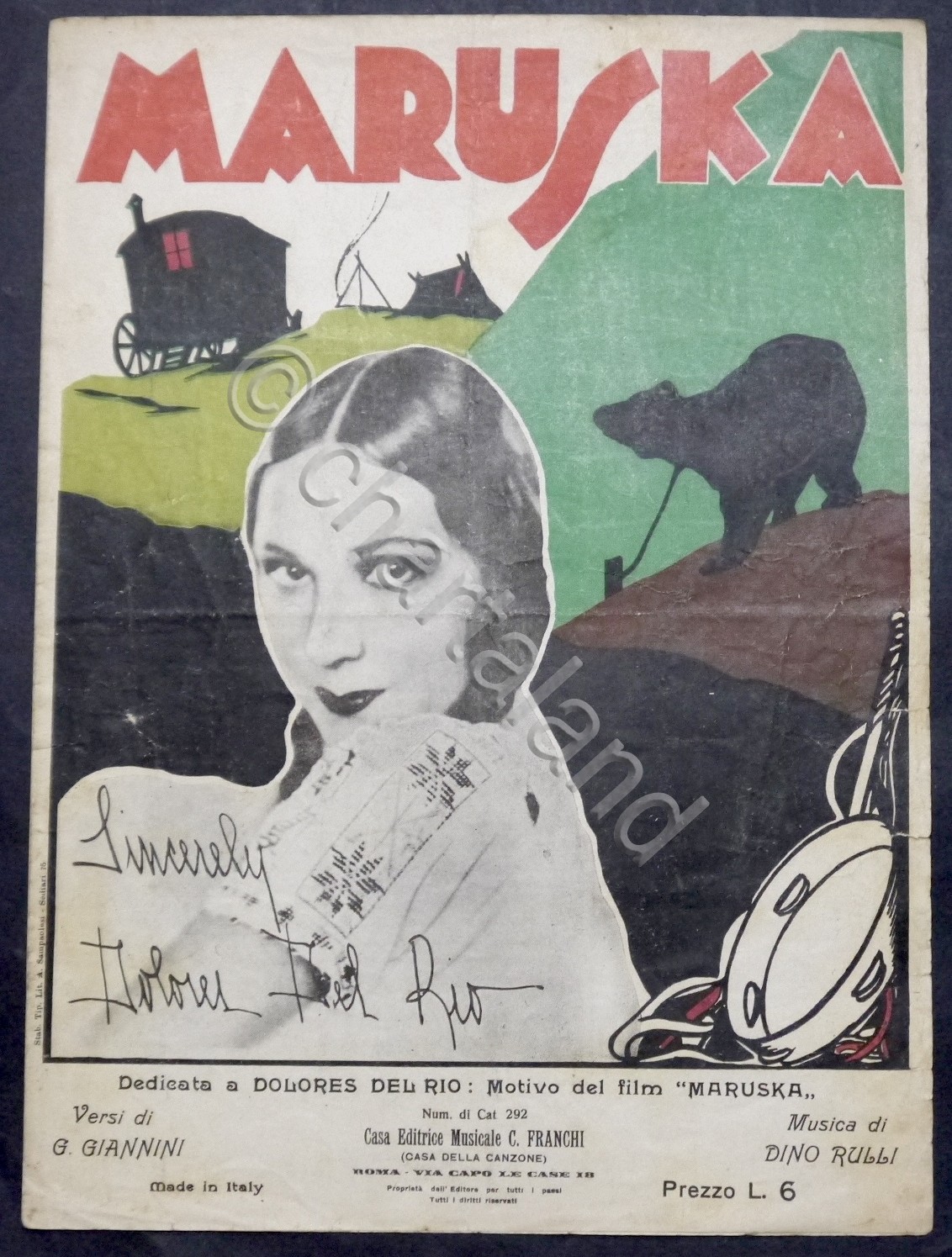 Spartiti - D. Rulli - Maruska - valse in tre …