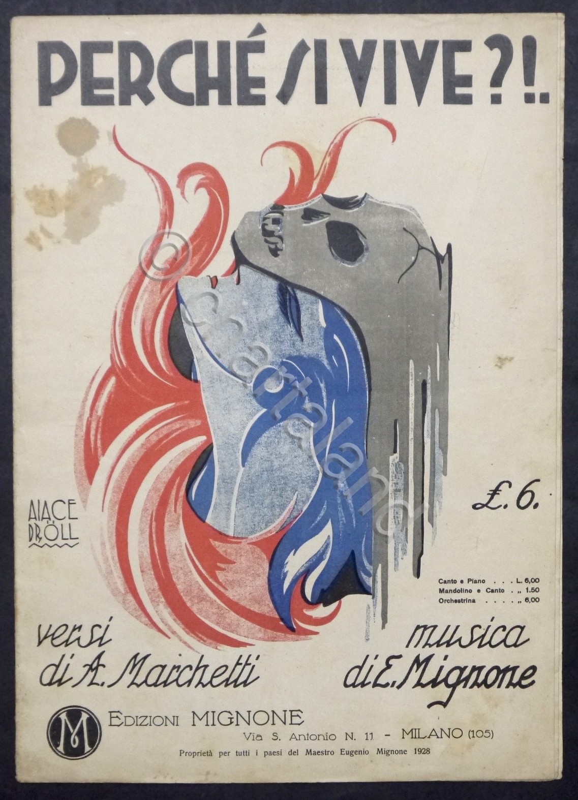 Spartiti - E. Mignone - Perché si vive ?! - …