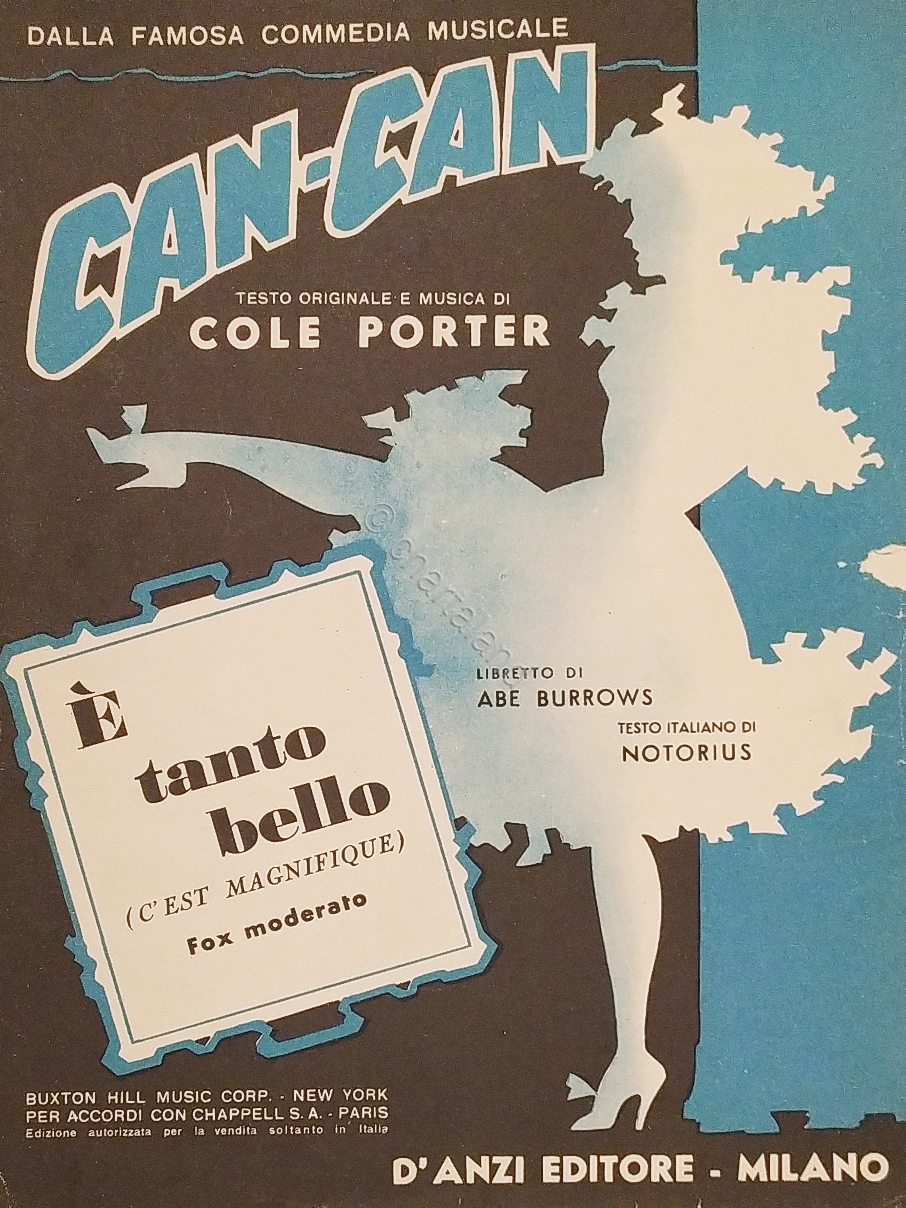 Spartiti - E' tanto bello - Fox Moderato di C. …