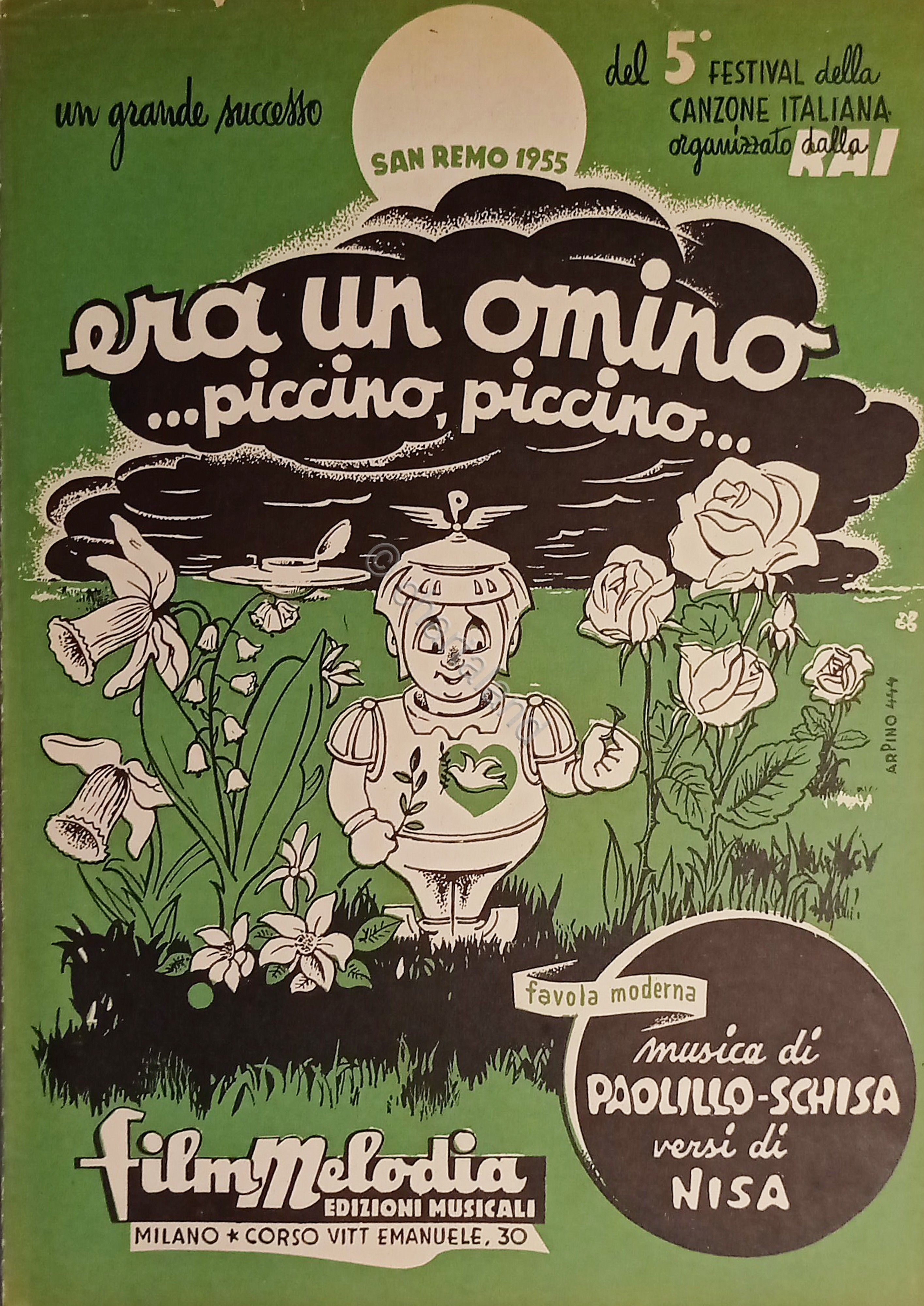 Spartiti - Era un Omino..Piccino Piccino - Favola Moderna di …