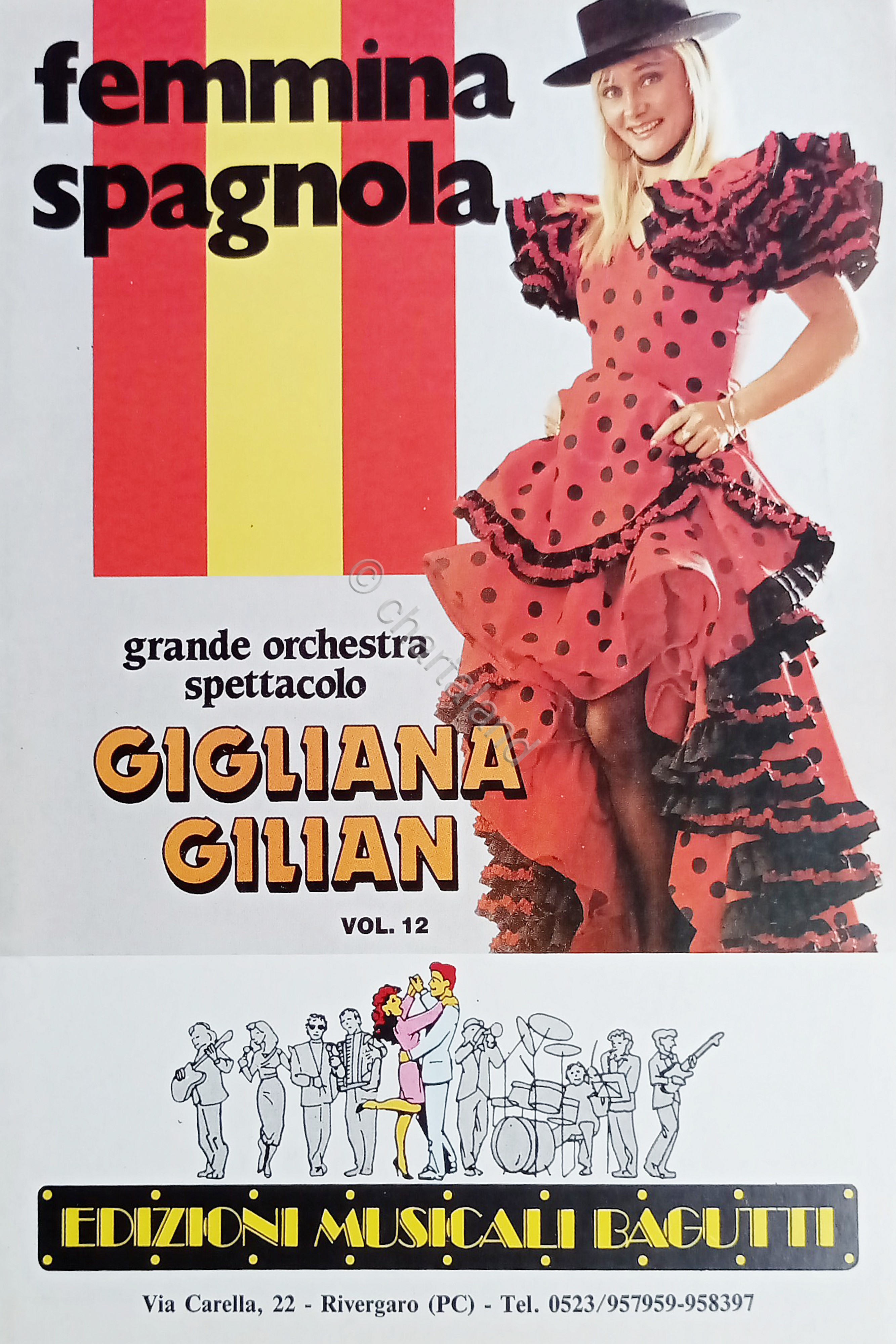 Spartiti - Femmina Spagnola Grande Orchestra Spettacolo Gigliana Gilian Vol. …