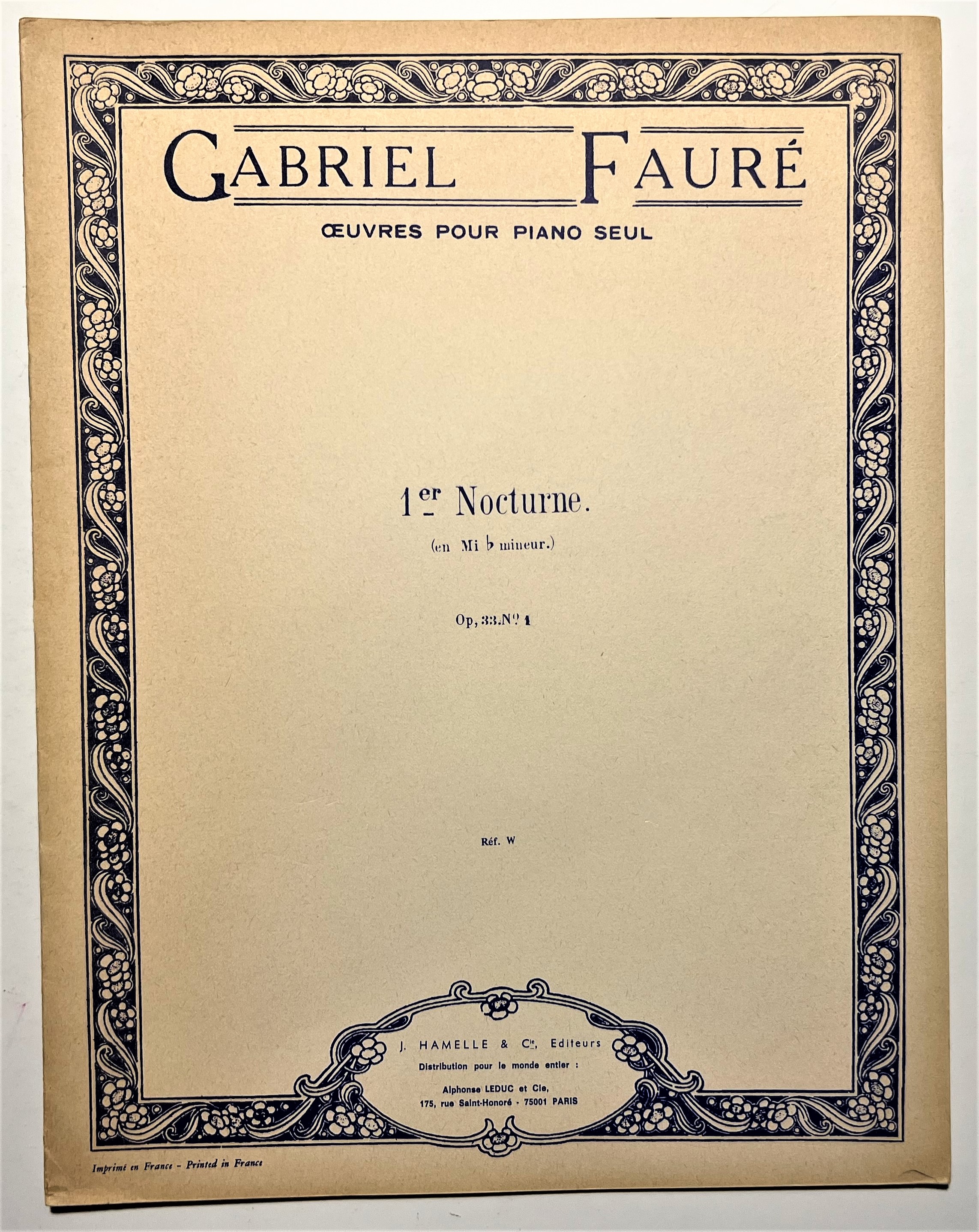 Spartiti - Gabriel Fauré - Oeuvres pour Piano Seul - …