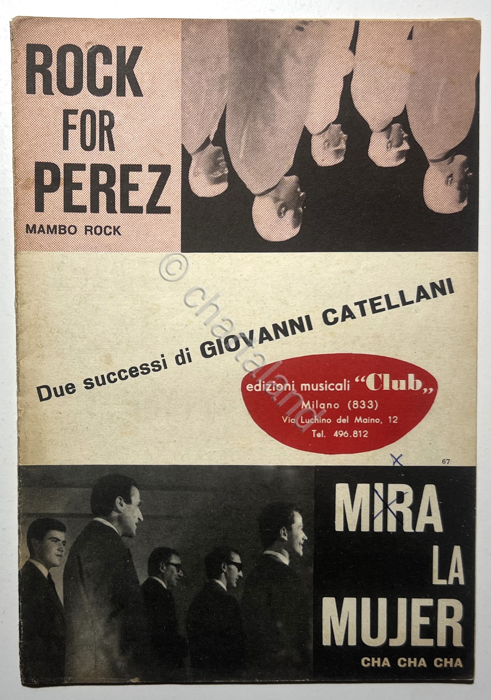 Spartiti - Giovanni Catellani - Rock for Perez - Mira …