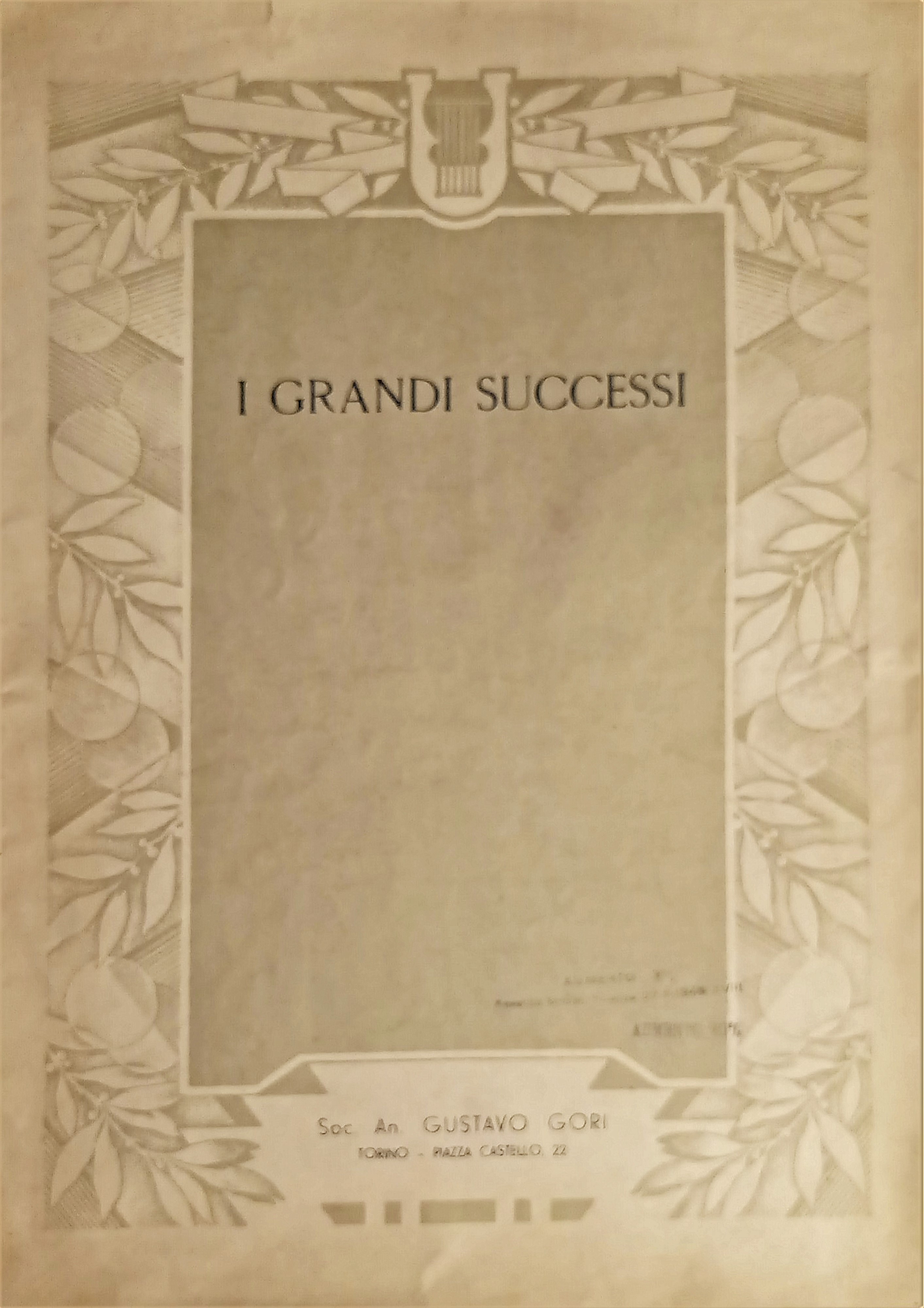 Spartiti - I Grandi Successi - Ritorna! - Serenata-Hesitation di …