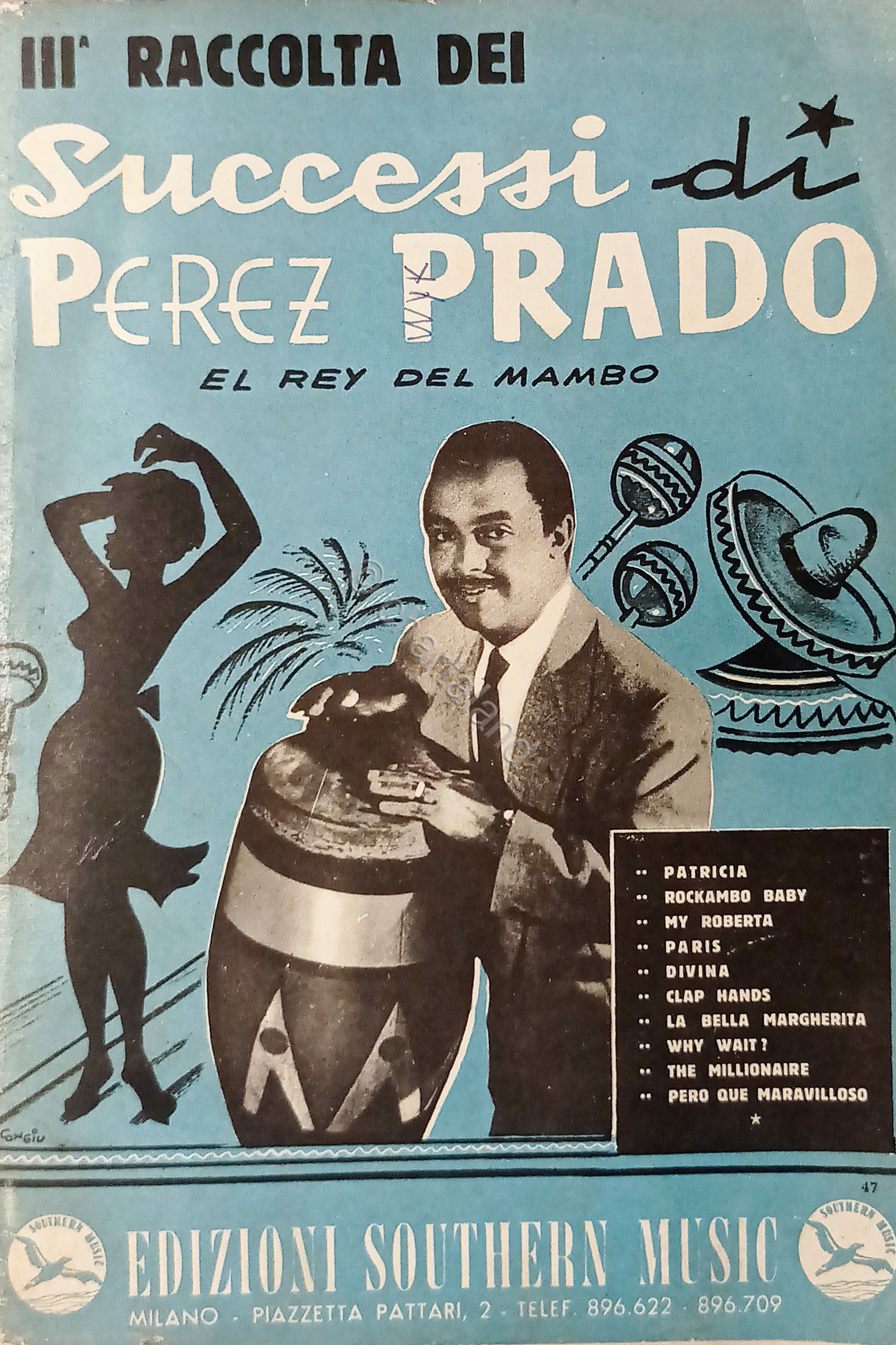 Spartiti - III^ Raccolta dei Successi di Perez Prado - …