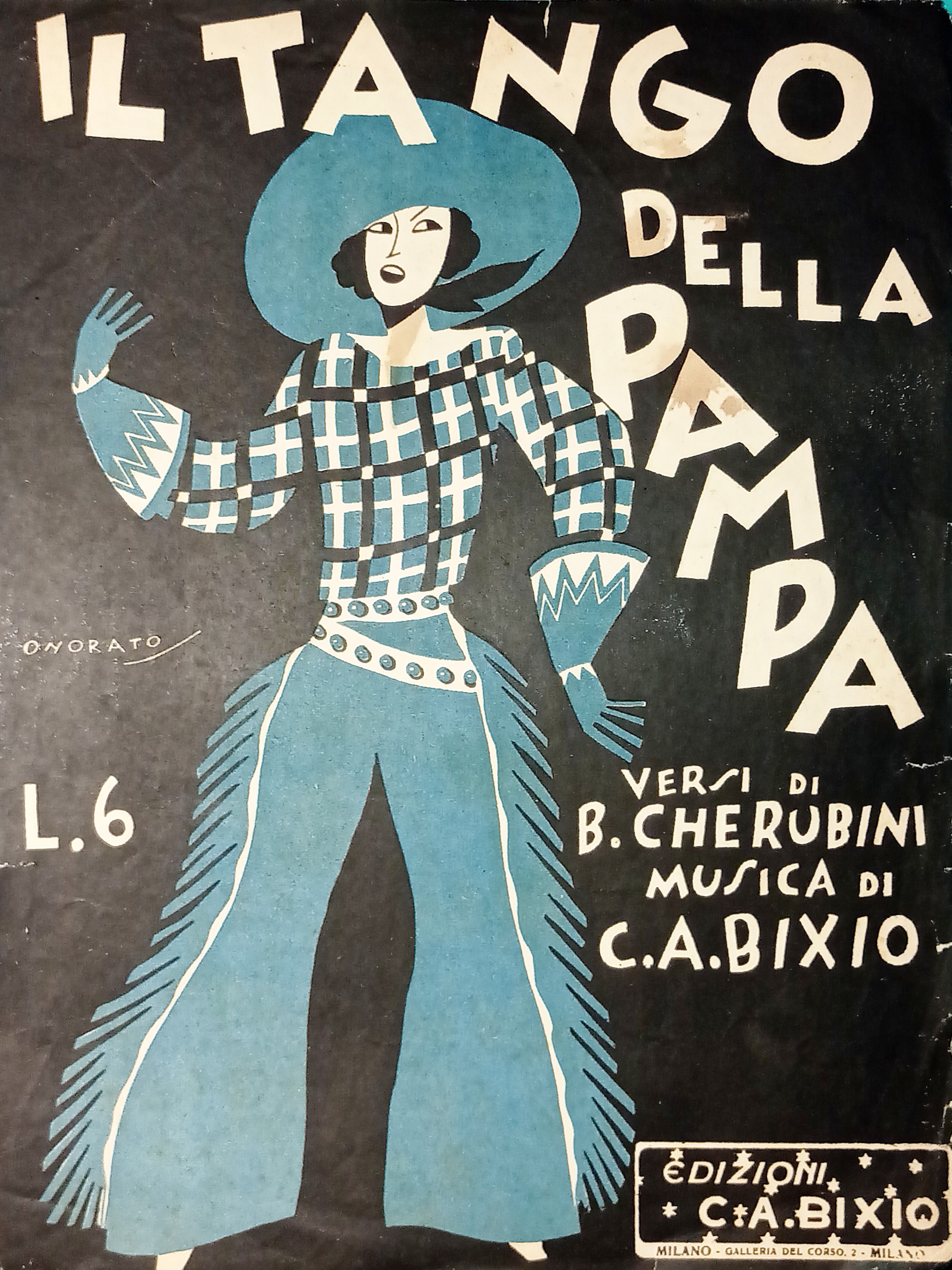 Spartiti - Il Tango della Pampa - B. Cherubini e …