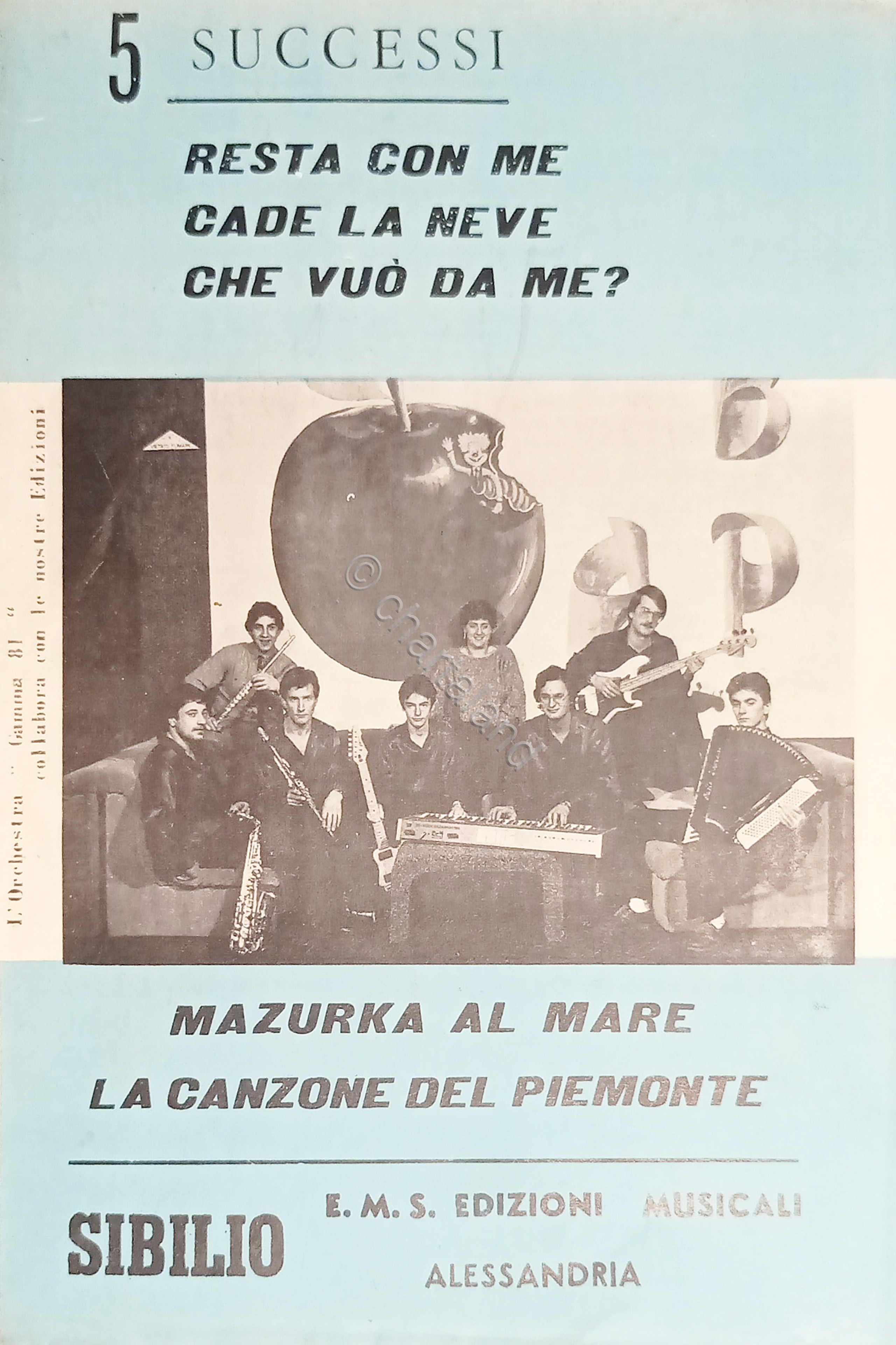 Spartiti - L'Orchestra Gamma '81 - 5 Successi - 1970 …