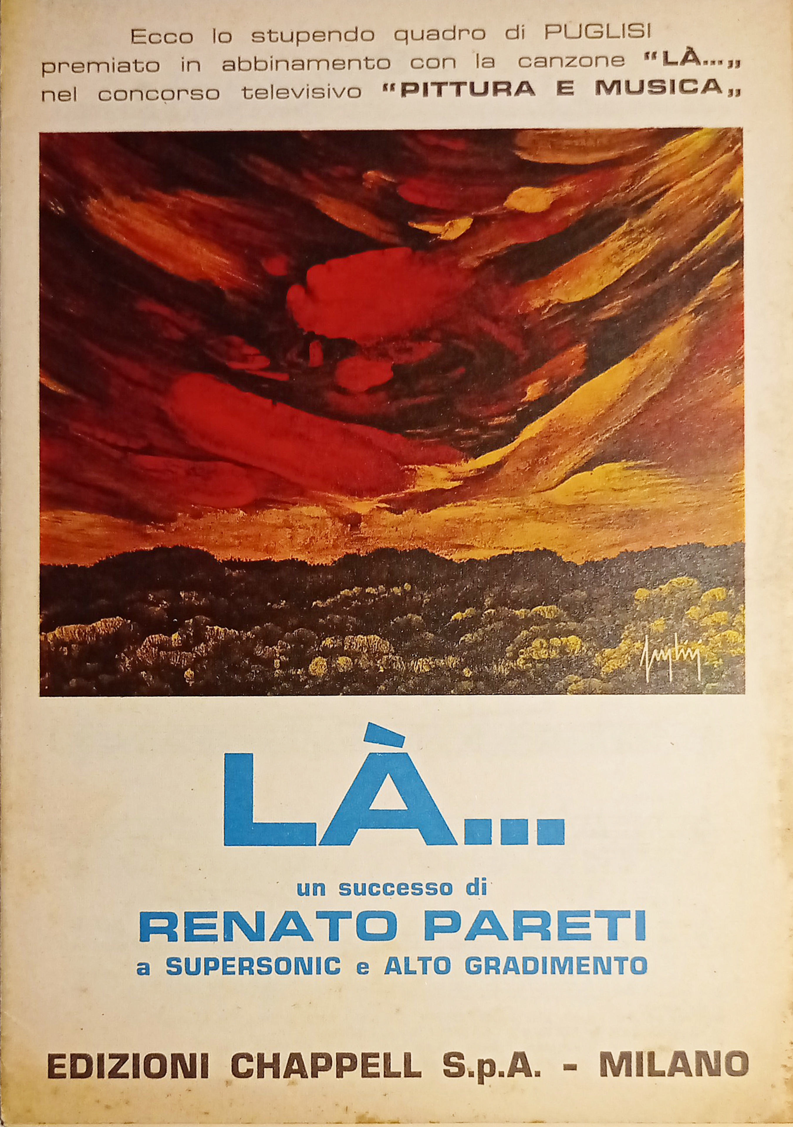 Spartiti - Là. - Un Successo di Renato Pareti - …
