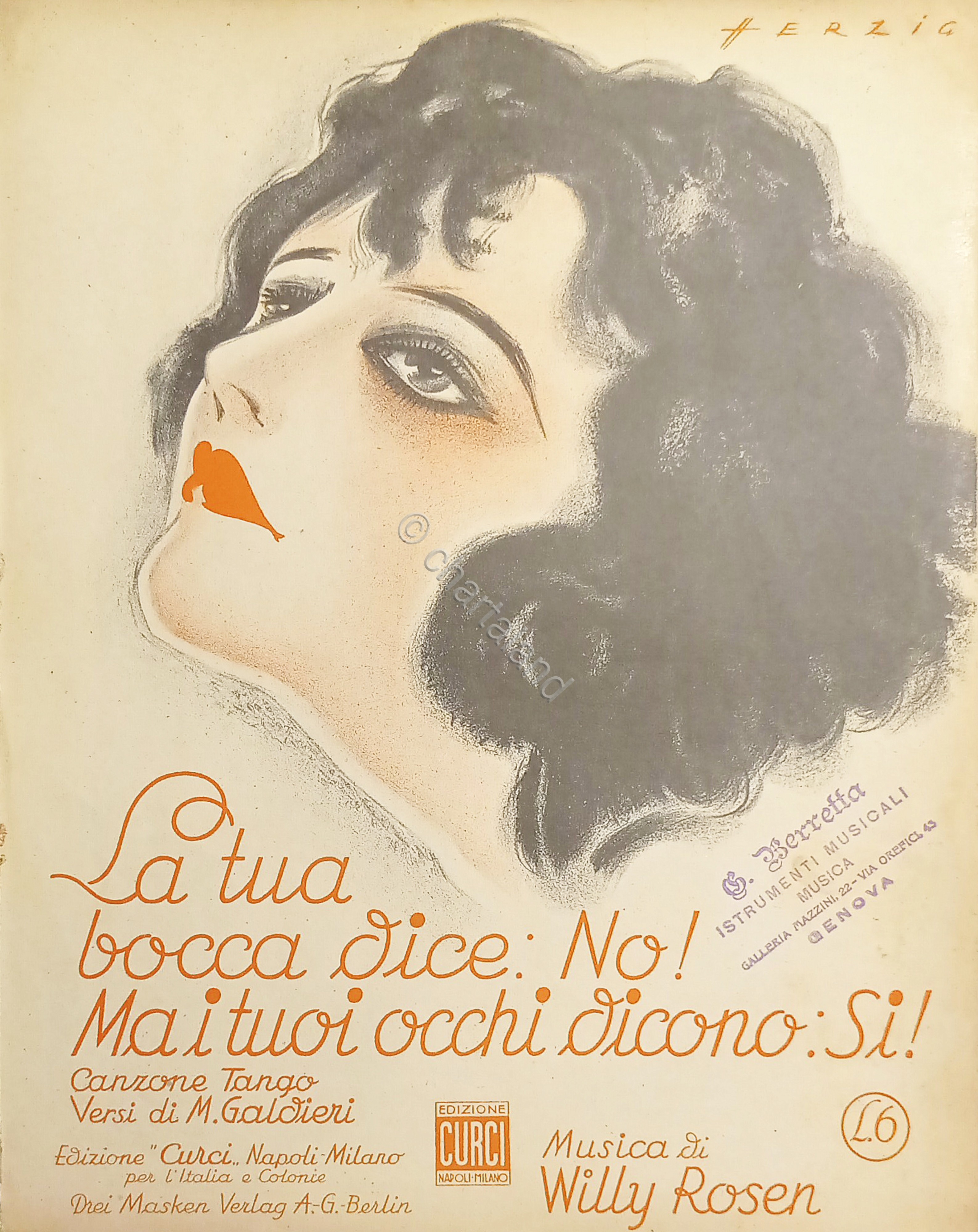 Spartiti - La tua bocca dice No! Ma i tuoi …