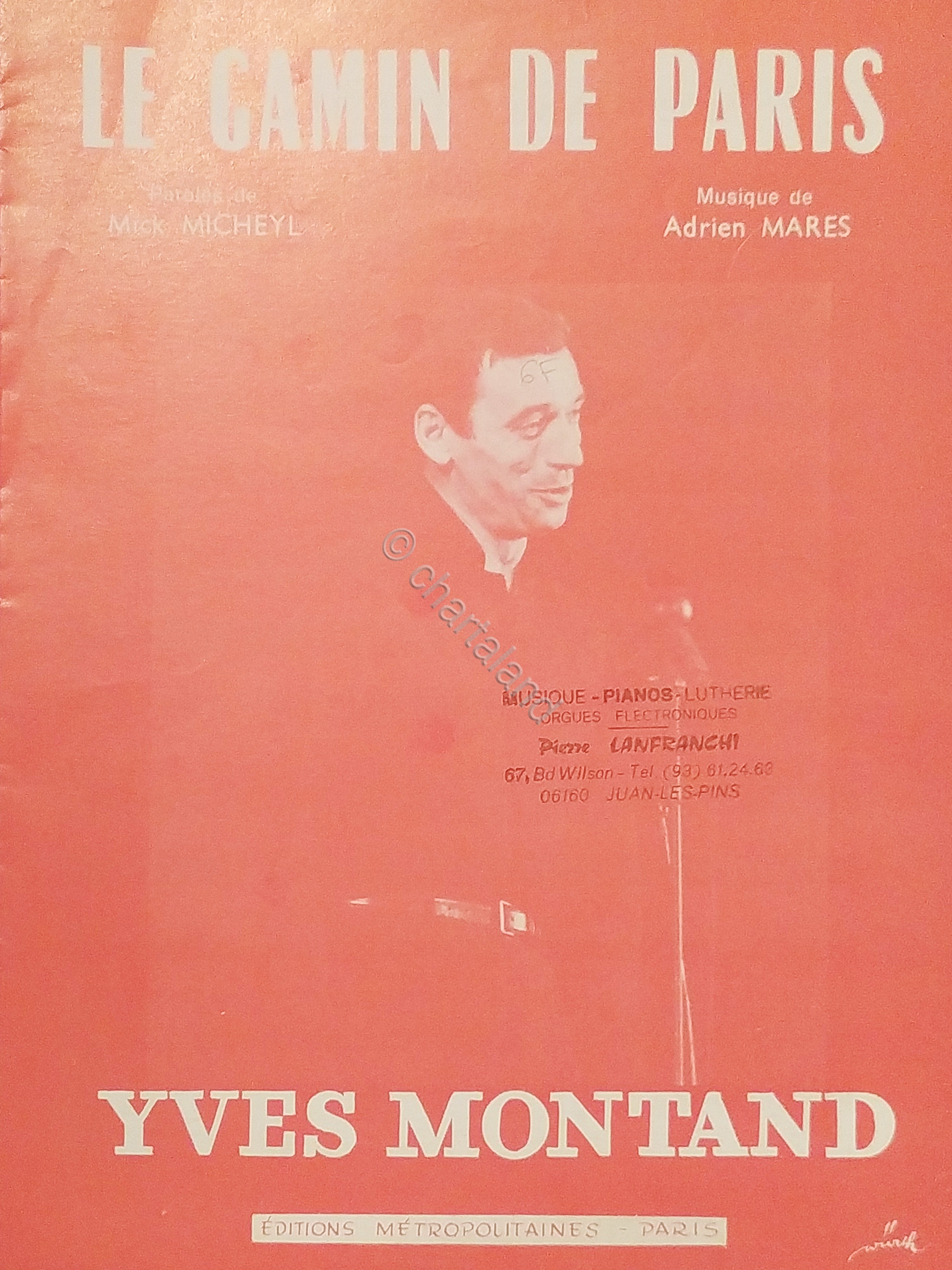 Spartiti - Le Gamin de Paris di A. Mares e …