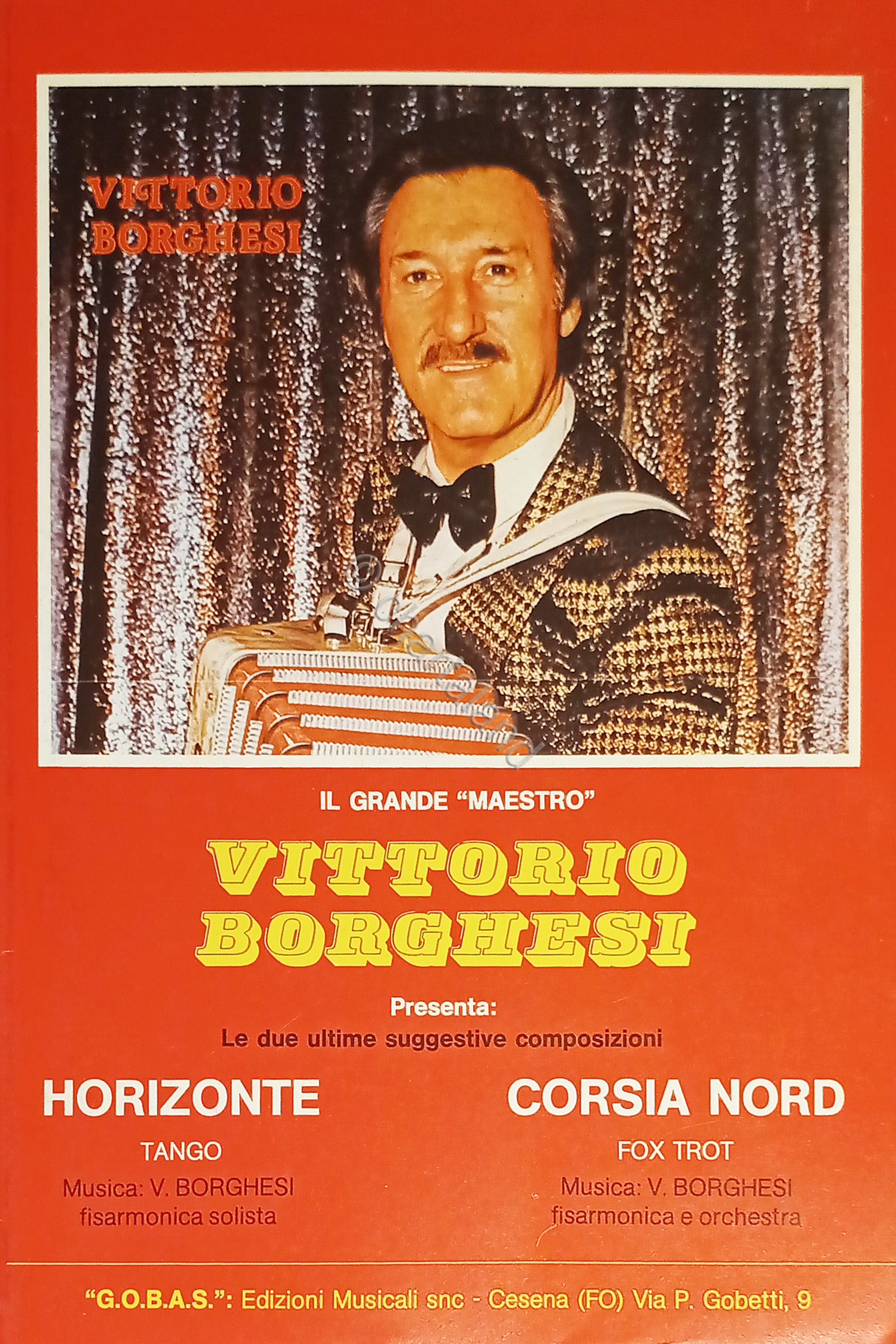 Spartiti - Maestro Vittorio Borghesi - Horizonte (Tango) - Corsia …