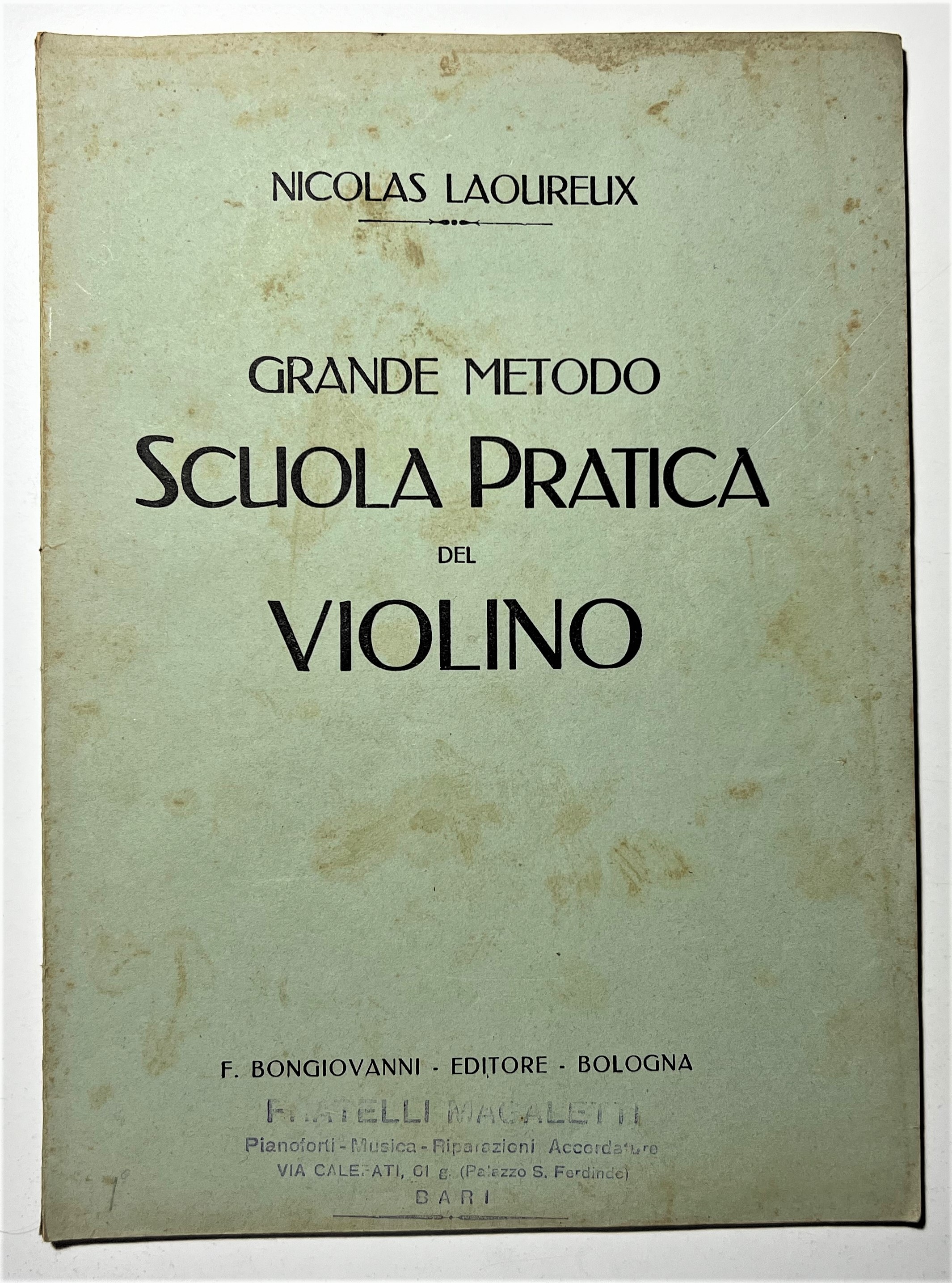 Spartiti - N. Laoureux - Grande Metodo - Scuola Pratica …