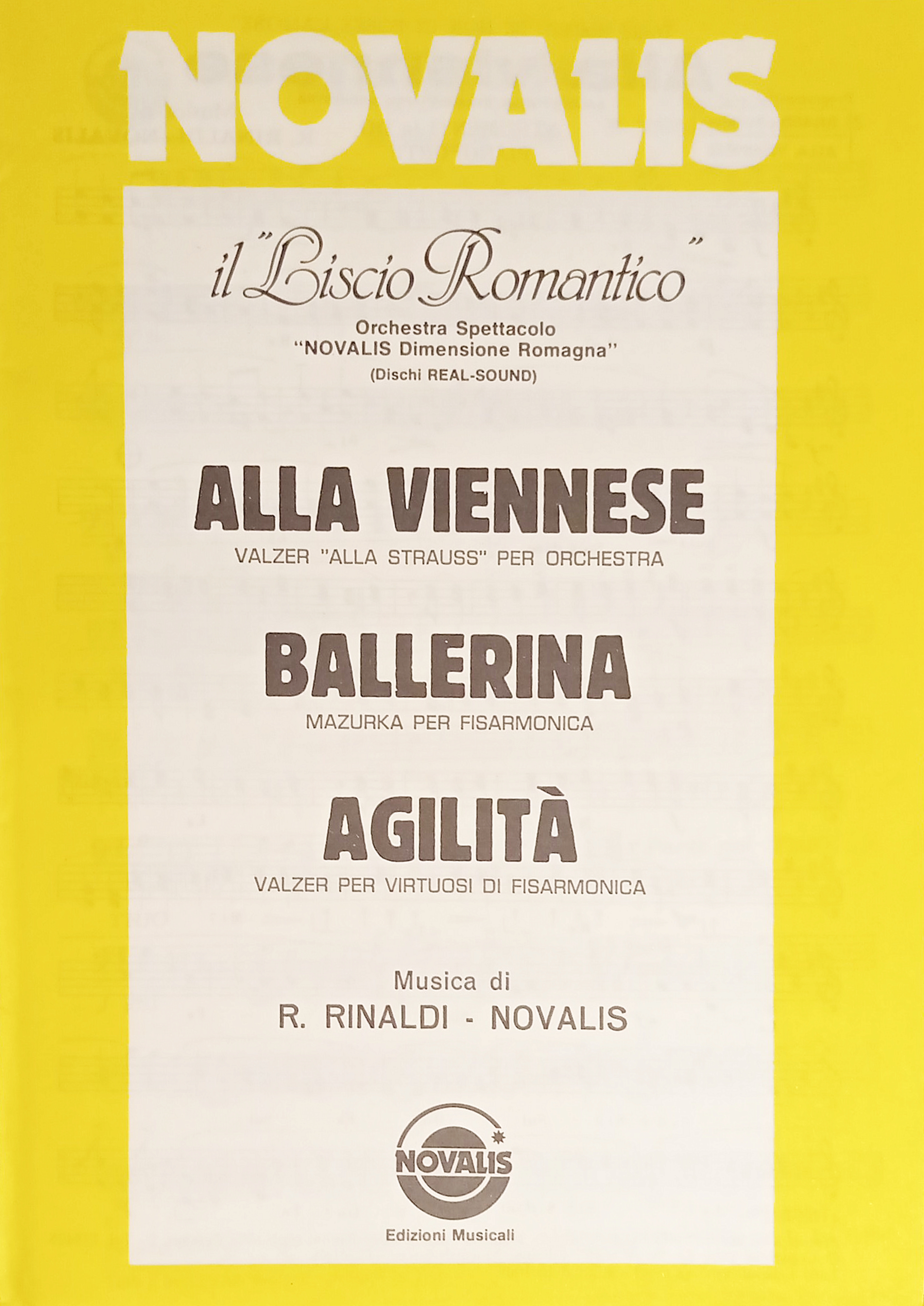 Spartiti - Orchestra Novalis - Alla Viennese - Ballerina - …