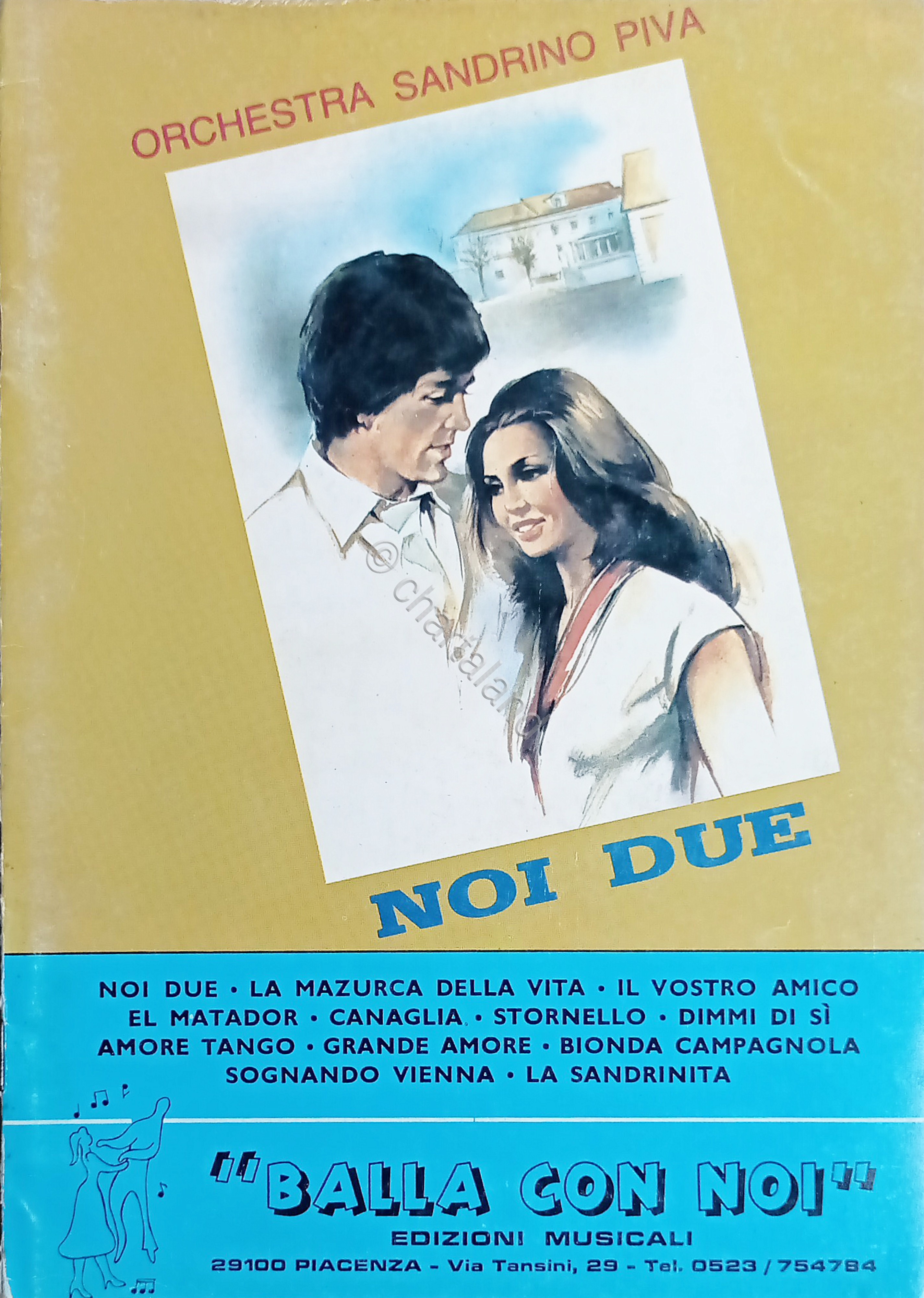 Spartiti - Orchestra Sandrino Piva - Raccolta Noi Due - …