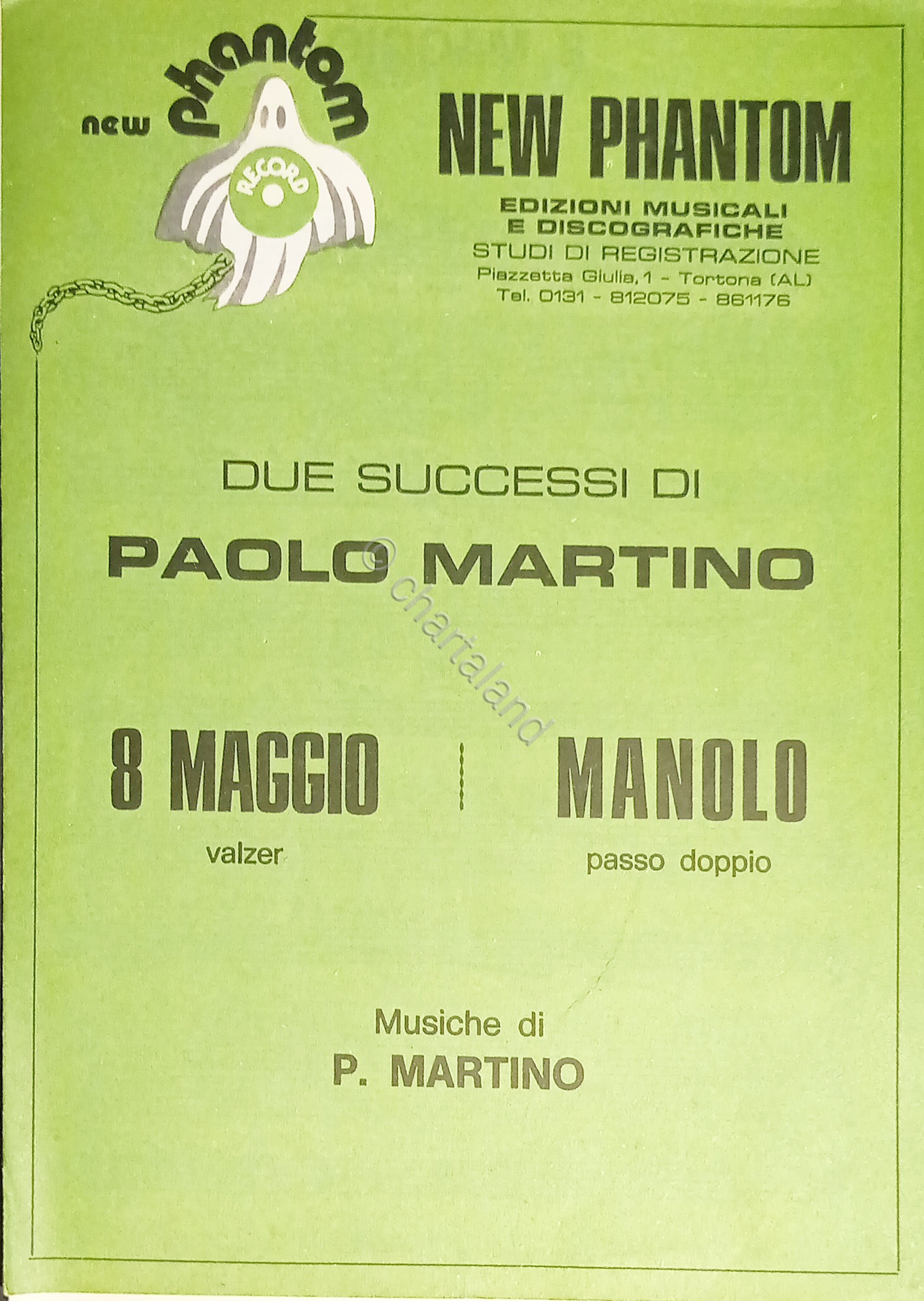 Spartiti - Paolo Martino - 8 Maggio (Valzer) - Manolo …