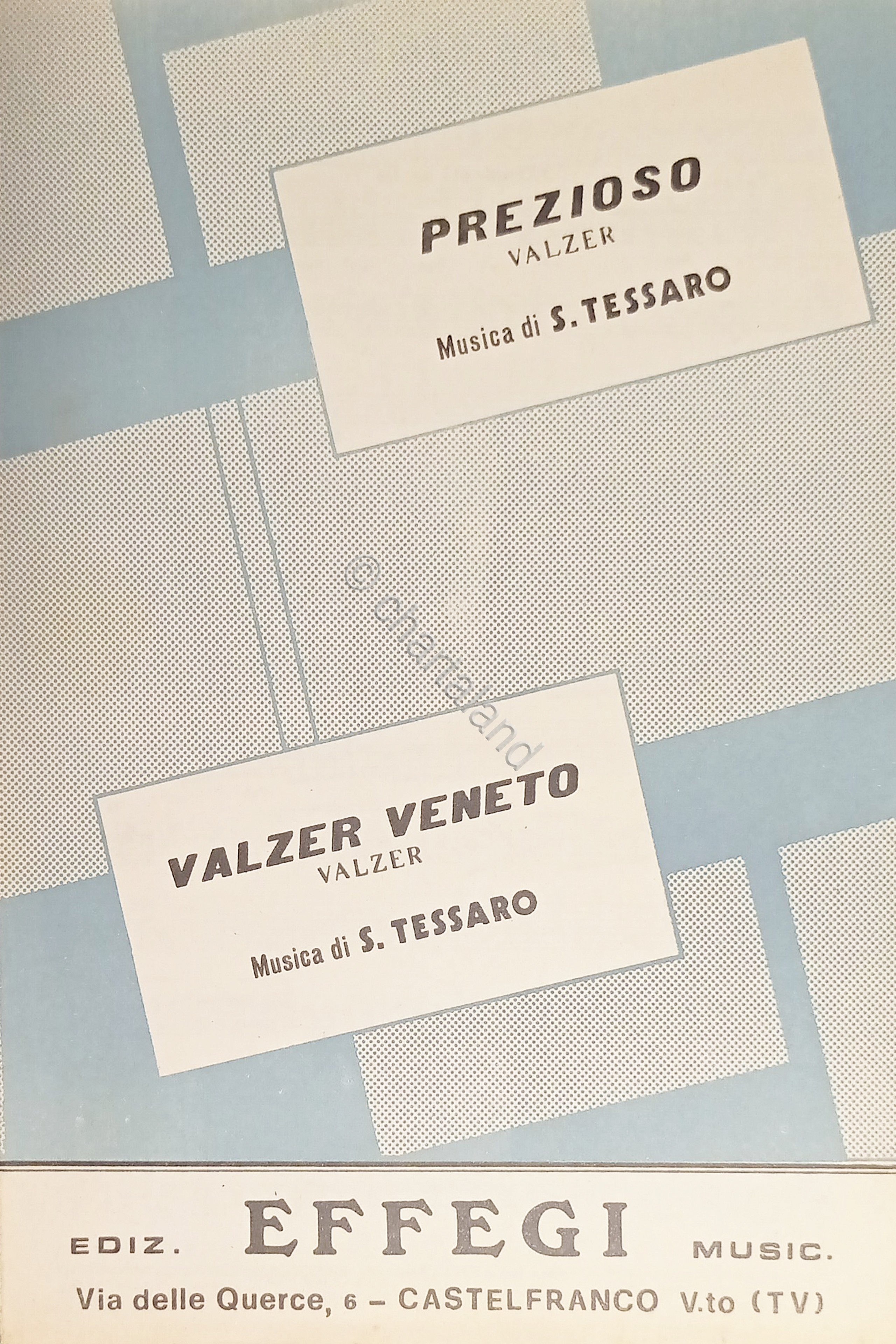 Spartiti - Prezioso (Valzer) - Valzer Veneto (Valzer) - Musica …