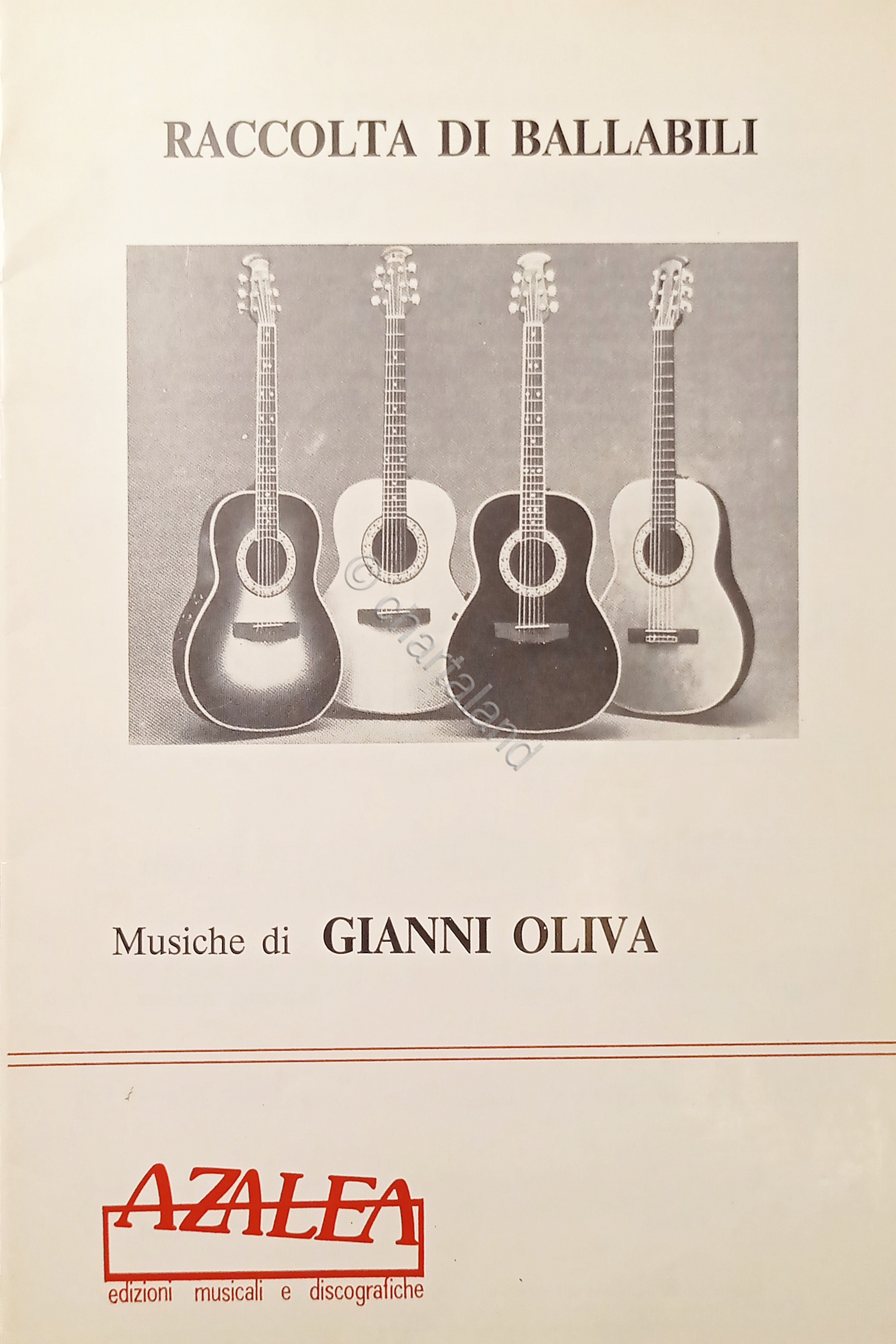 Spartiti - Raccolta di Ballabili di Gianni Oliva - 1979