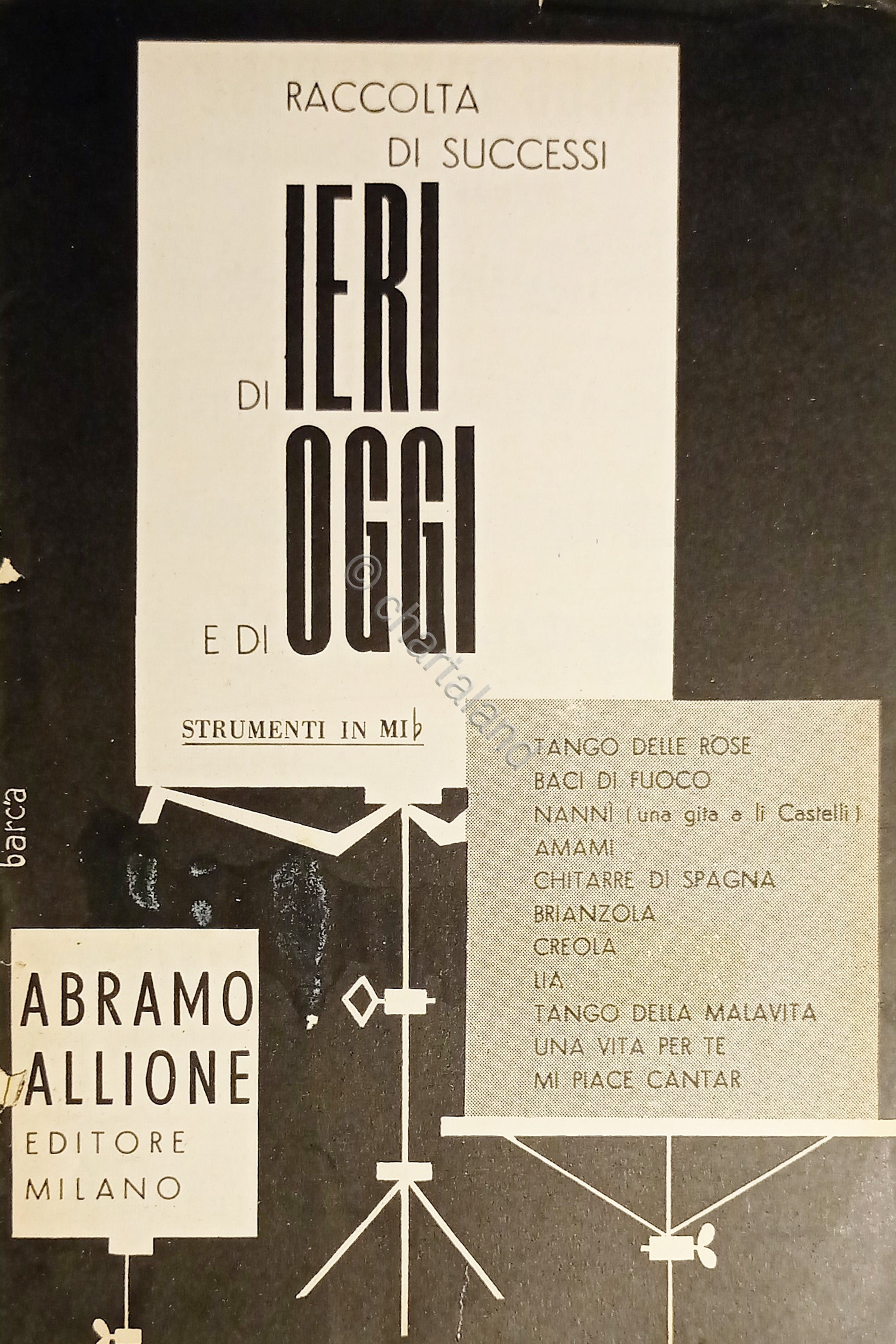 Spartiti - Raccolta di Successi Di Ieri e di Oggi …