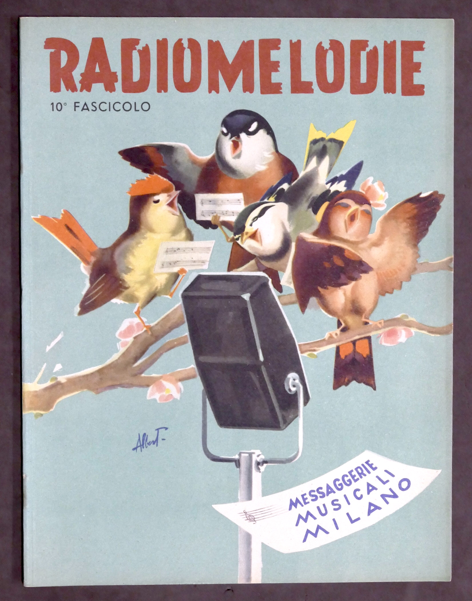 Spartiti - Radiomelodie - 10° fascicolo - ed. 1952 Messaggerie …