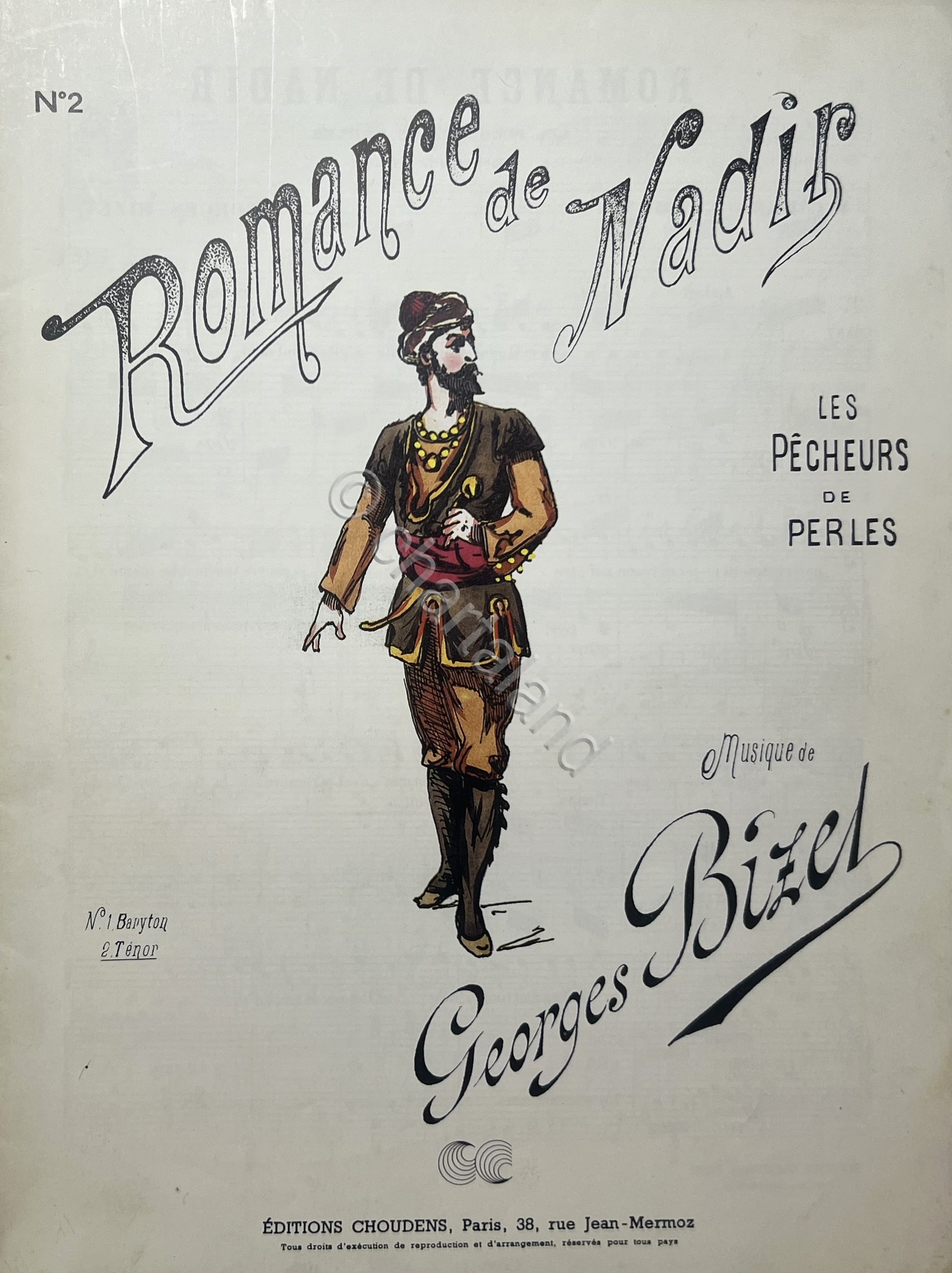 Spartiti - Romance de Nadir - Les Pecheurs de Perles …