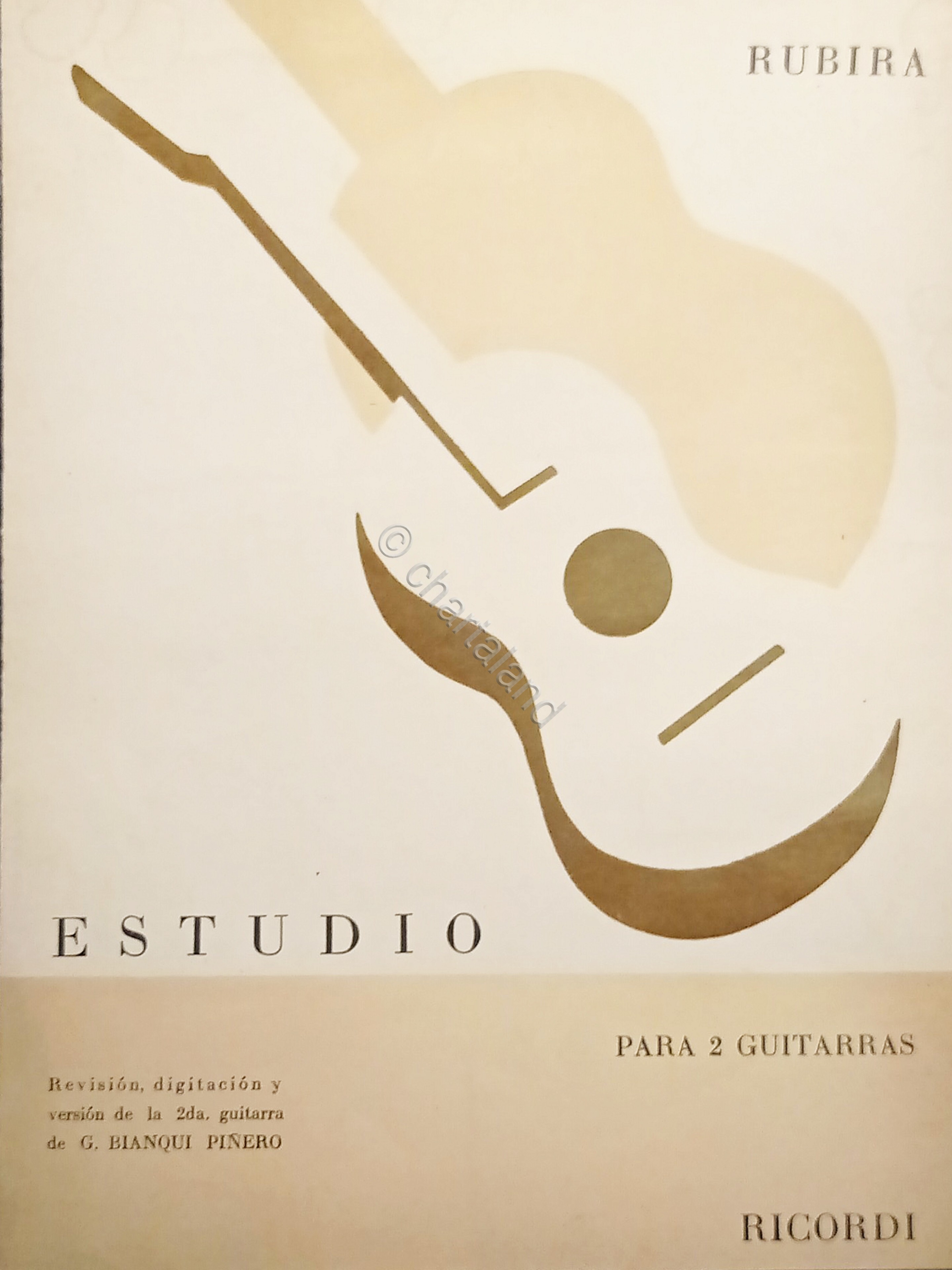 Spartiti - Rubira - Estudio para 2 Guitarras de G. …