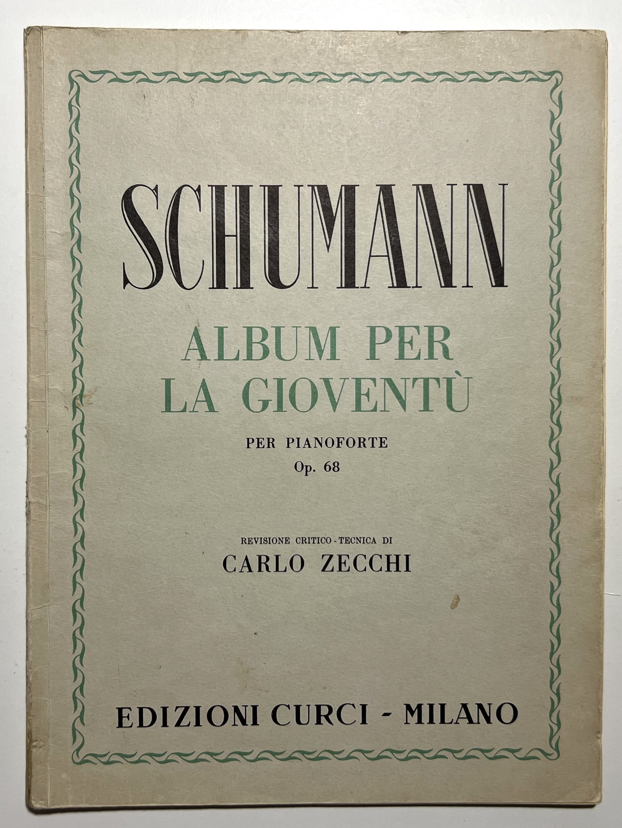 Spartiti - Schumann - Album per la Gioventù per Pianoforte …