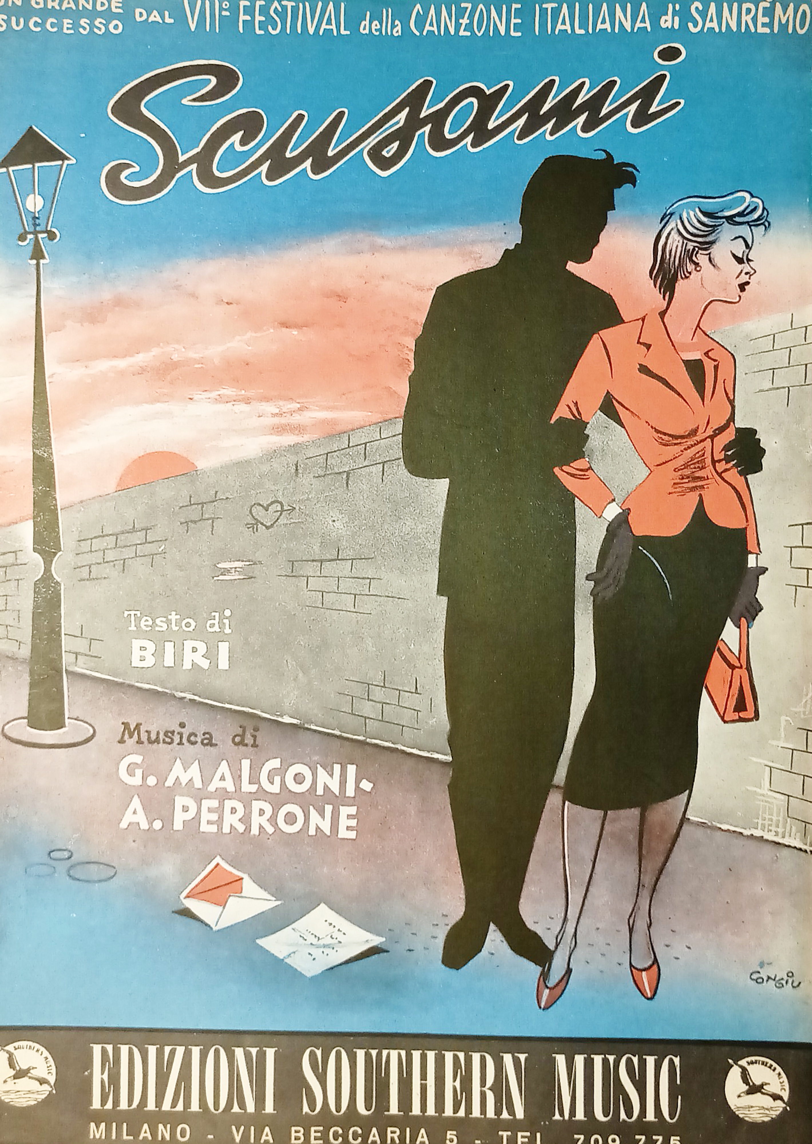 Spartiti - Scusami - Slow Moderato di Biri, G. Malgoni …