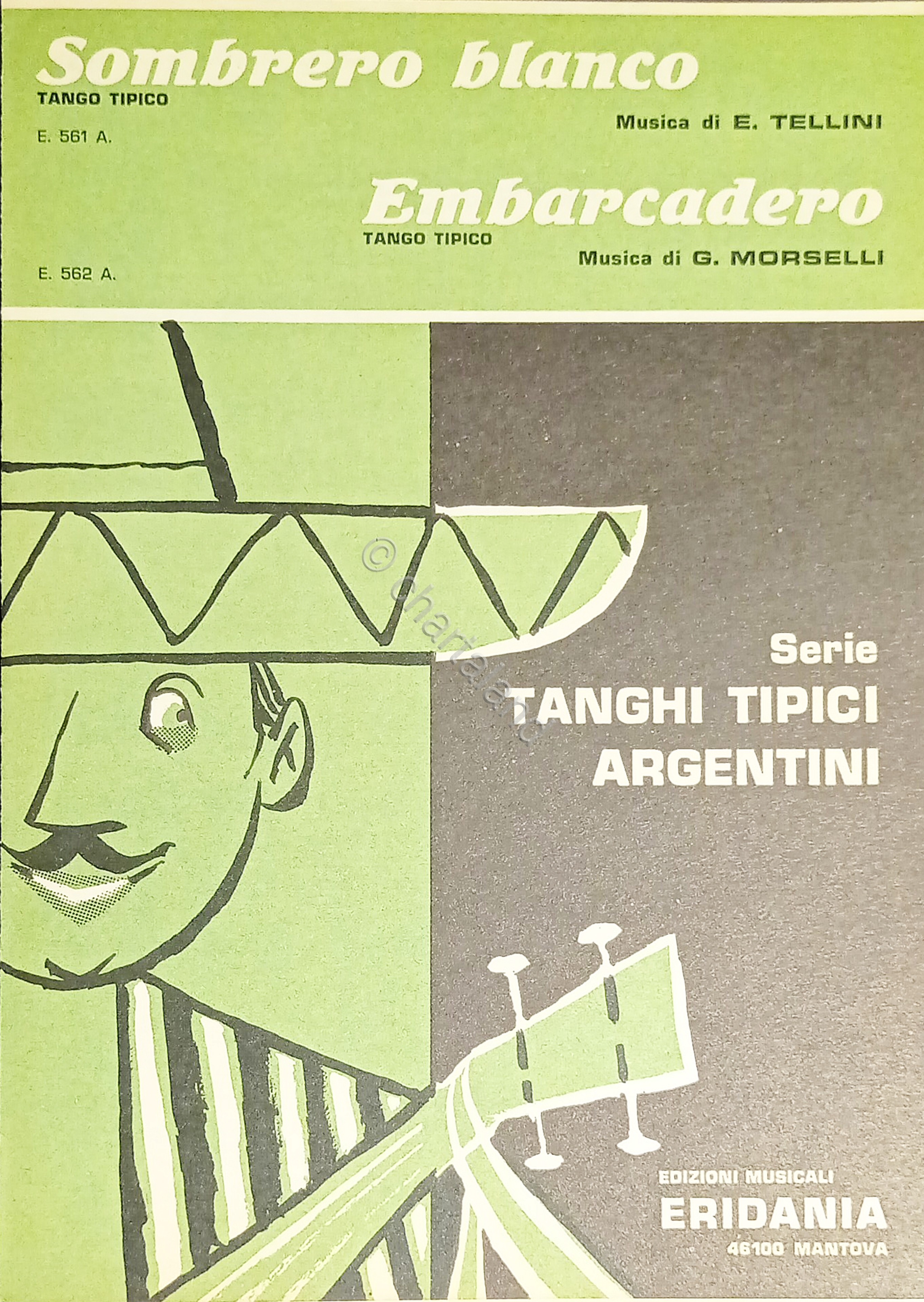 Spartiti - Sombrero Blanco di E. Tellini - Embarcadero di …