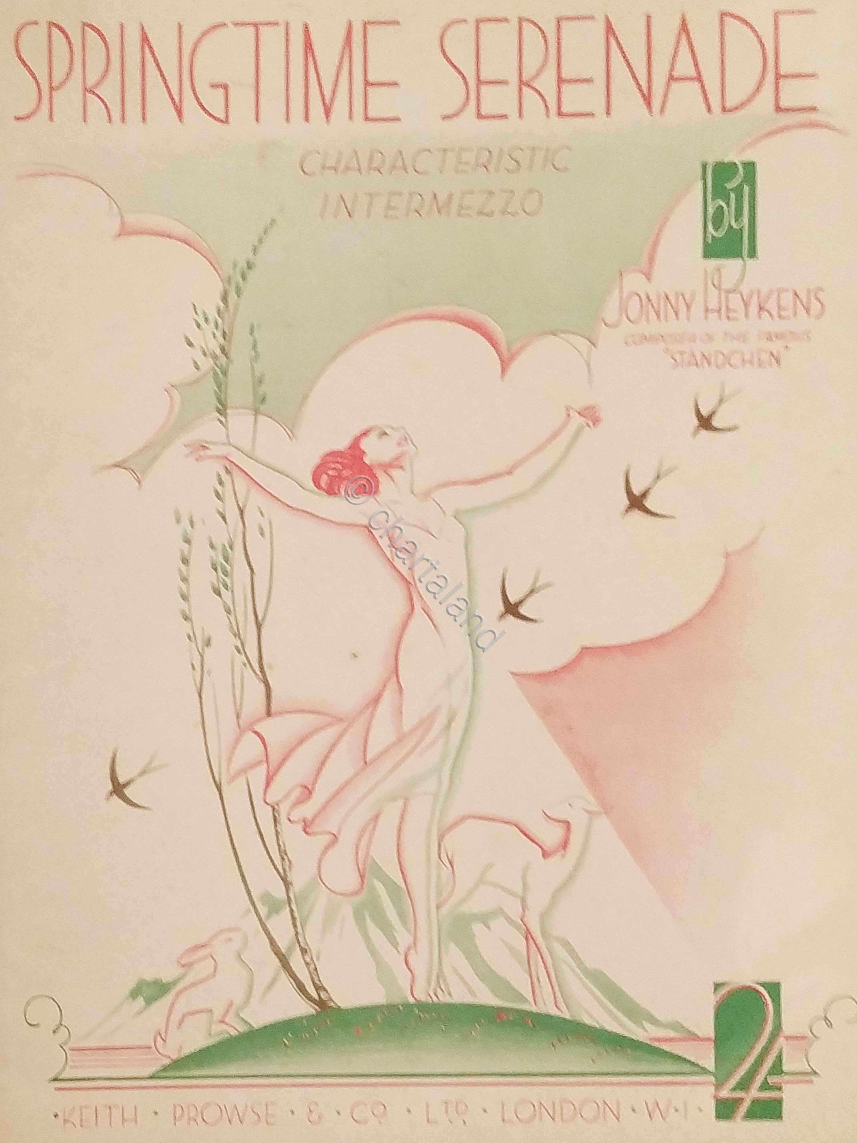 Spartiti - Springtime Serenade - Characteristic Intermezzo by Johnny Heynckes