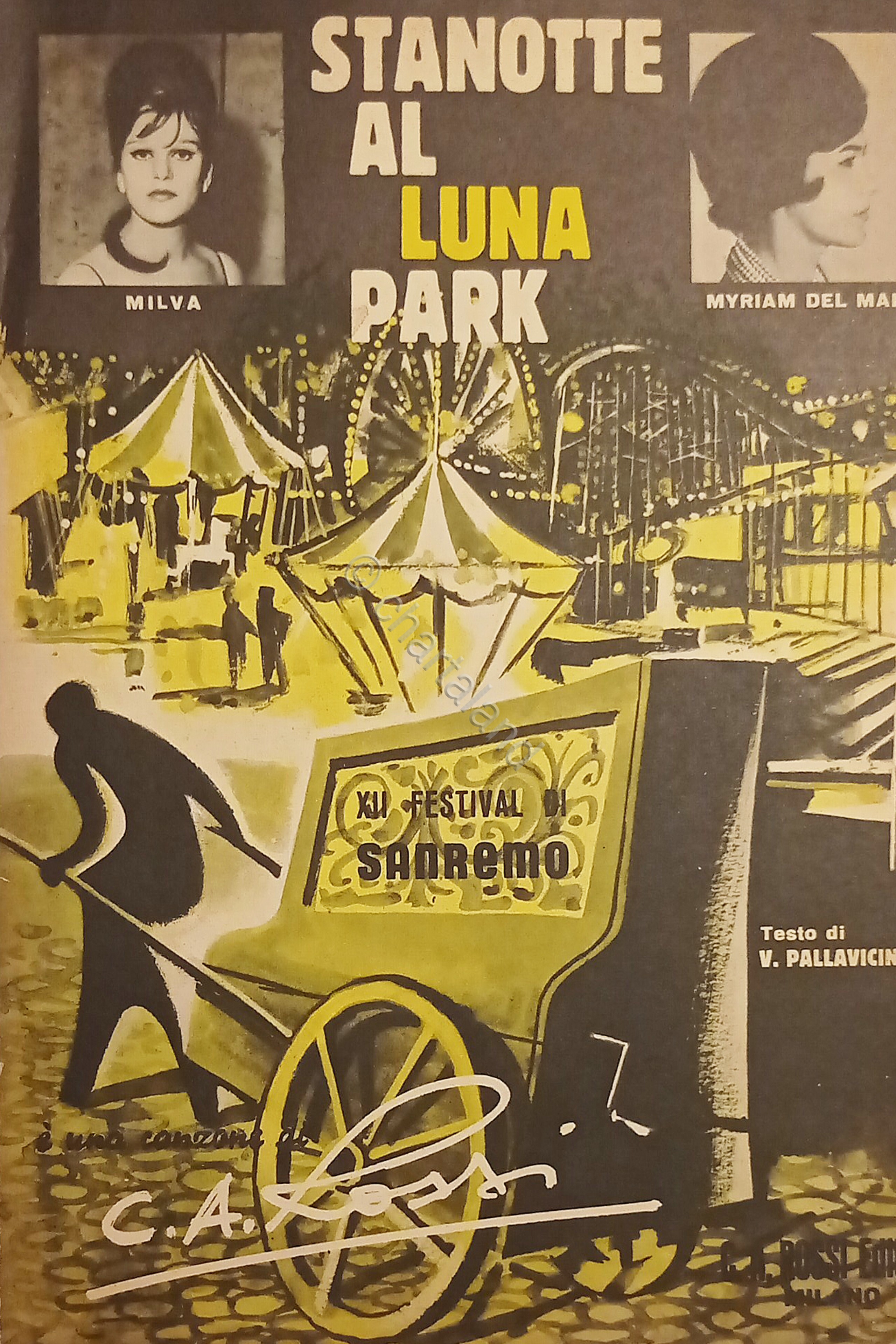 Spartiti - Stanotte al Luna Park - Fox Trot - …