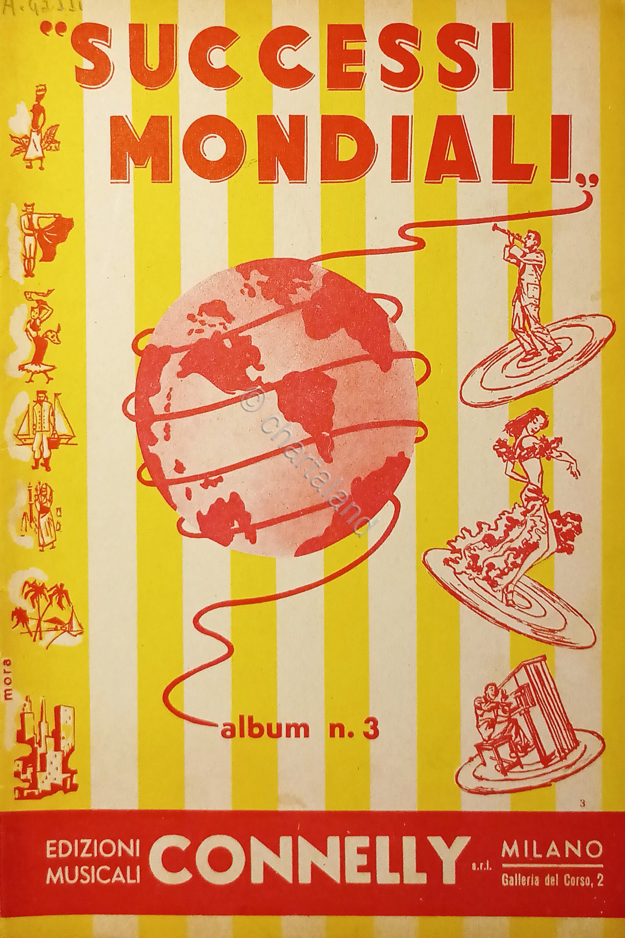 Spartiti - Successi Mondiali - Album N. 3 - 1958