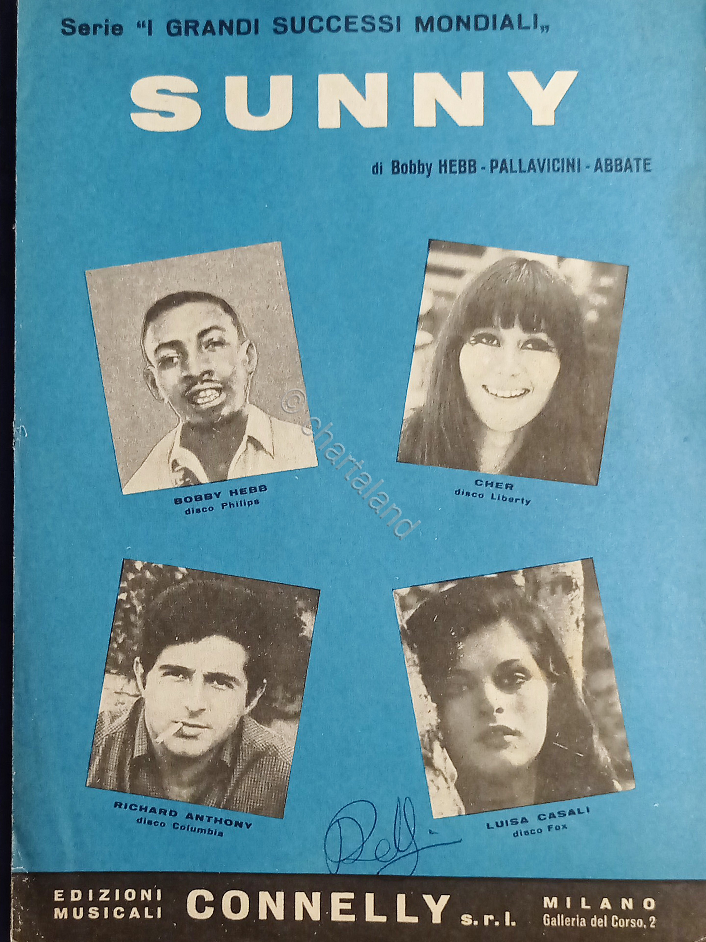 Spartiti - Sunny di Bobby Hebb - Successo per Canto …