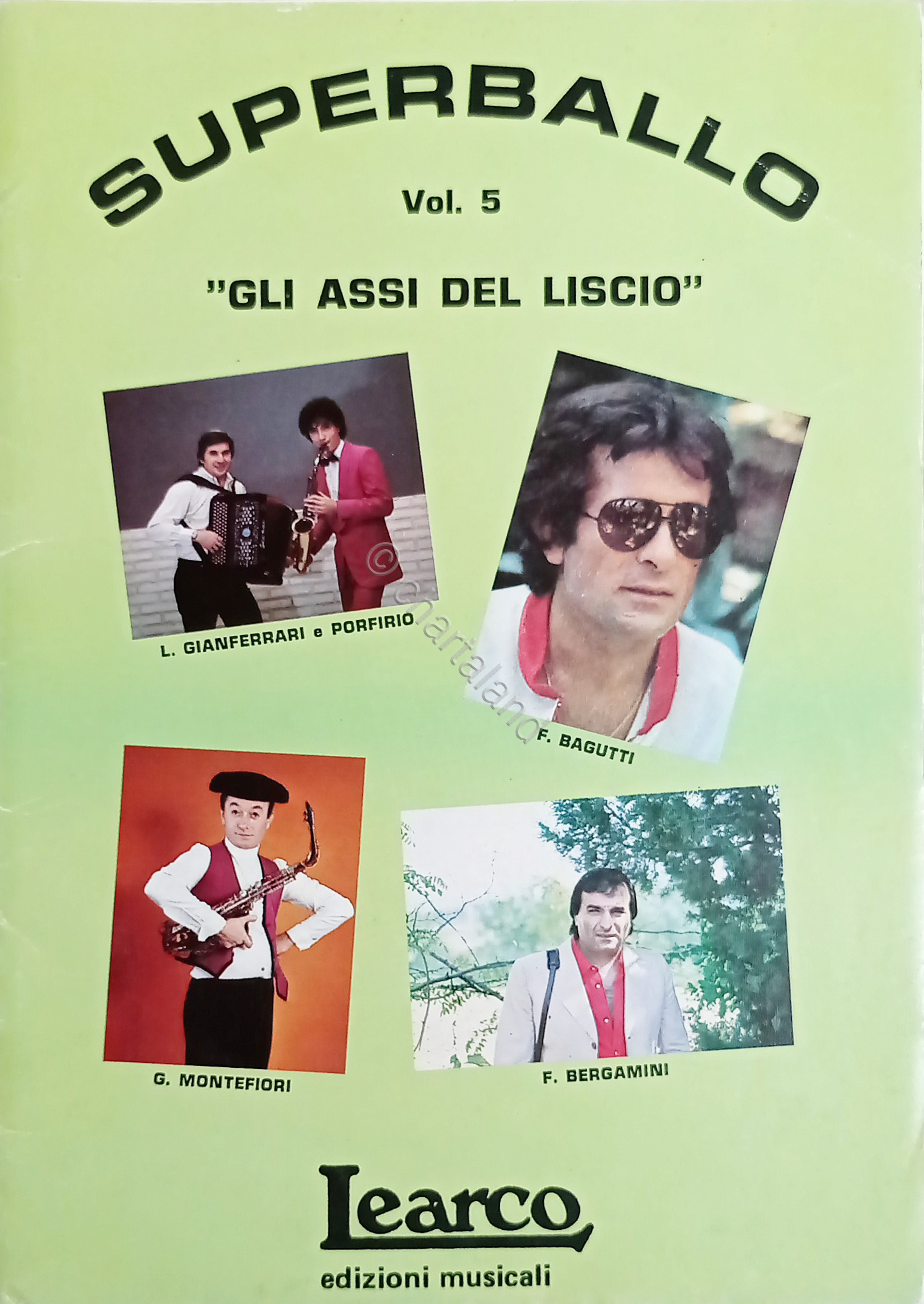 Spartiti - Superballo Vol. 5 - Gli Assi del Liscio …