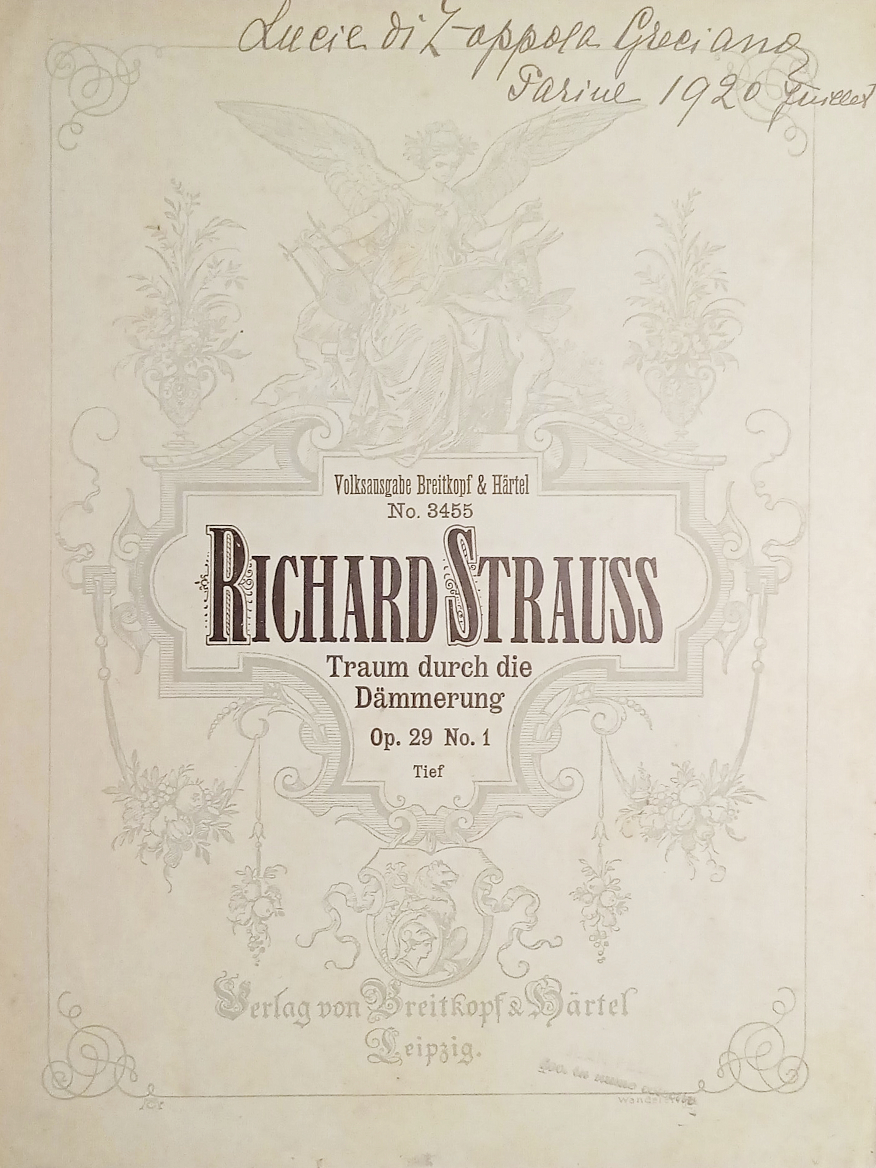 Spartiti - Traum durch die Dämmerung - Richard Strauss - …