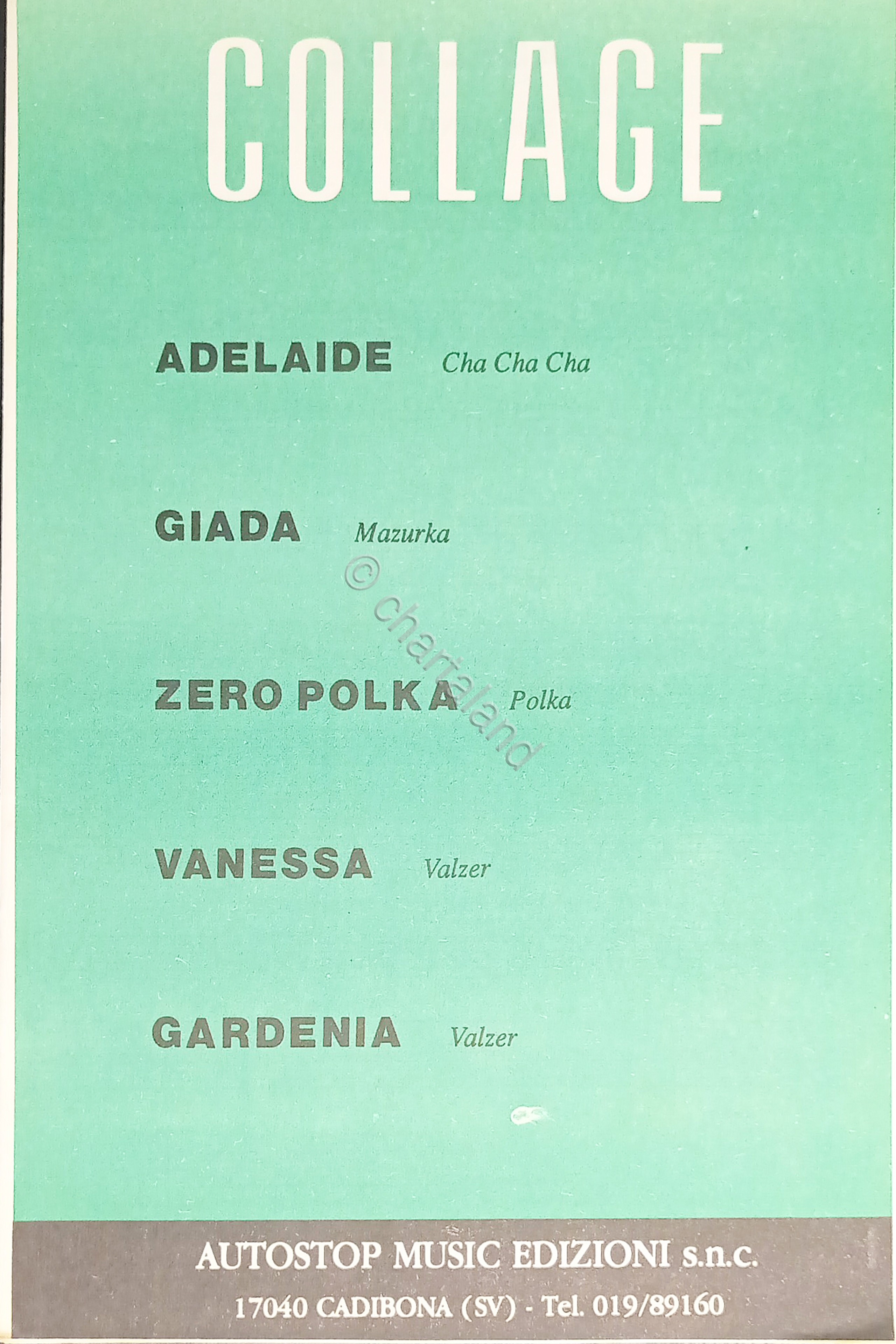 Spartiti Collage - Adelaide - Giada - Zero Polka - …