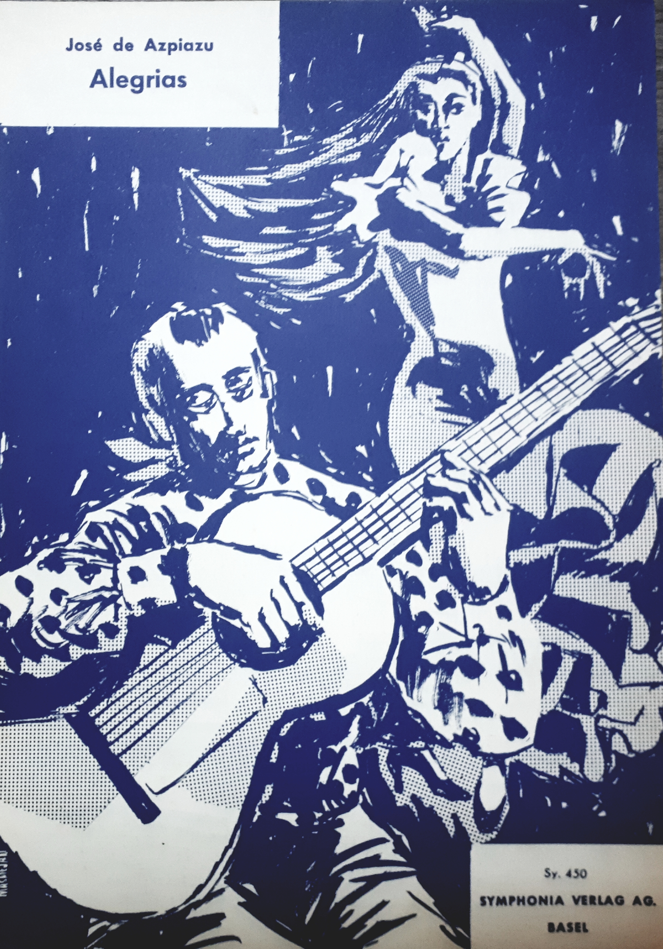 Spartito - Alegrias - Baile flamenco - José de Azpiazu …