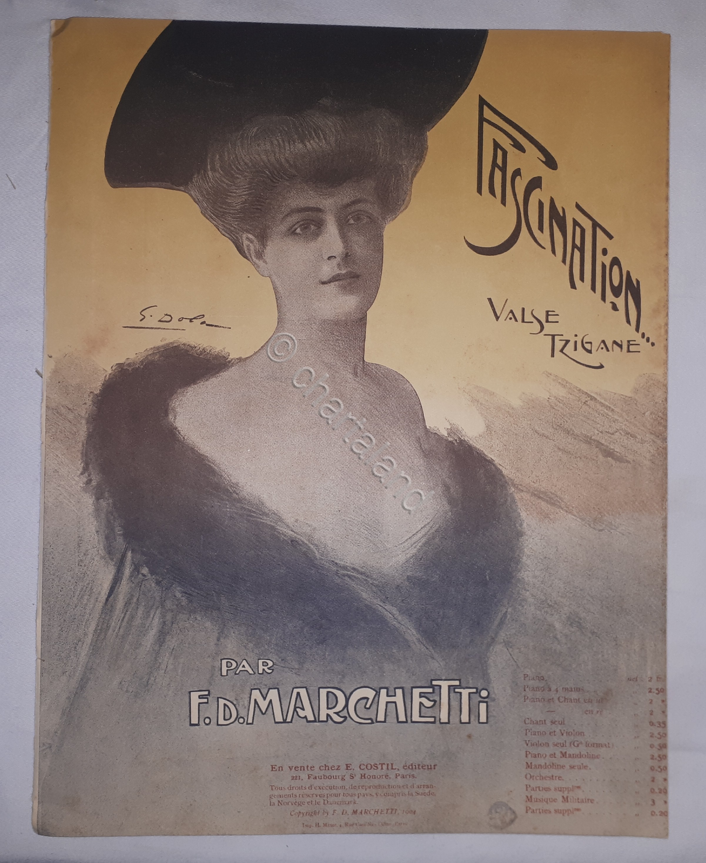 Spartito - Fascination.. - Valse Tzigane di F.D. Marchetti - …