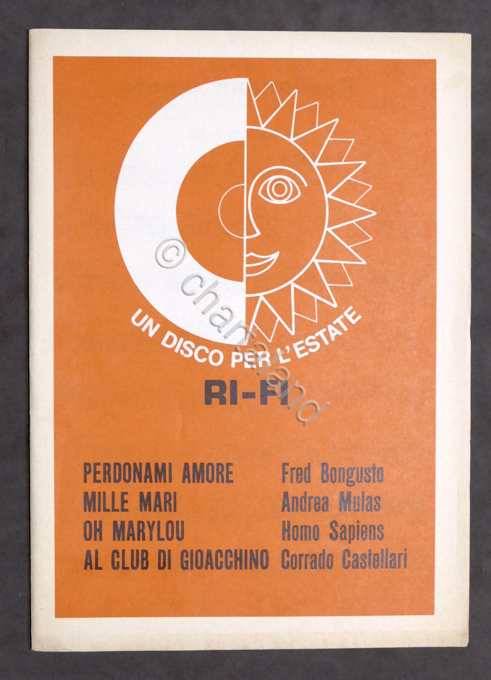 Spartito - Un disco per l'estate - Ri-Fi - Strumenti …