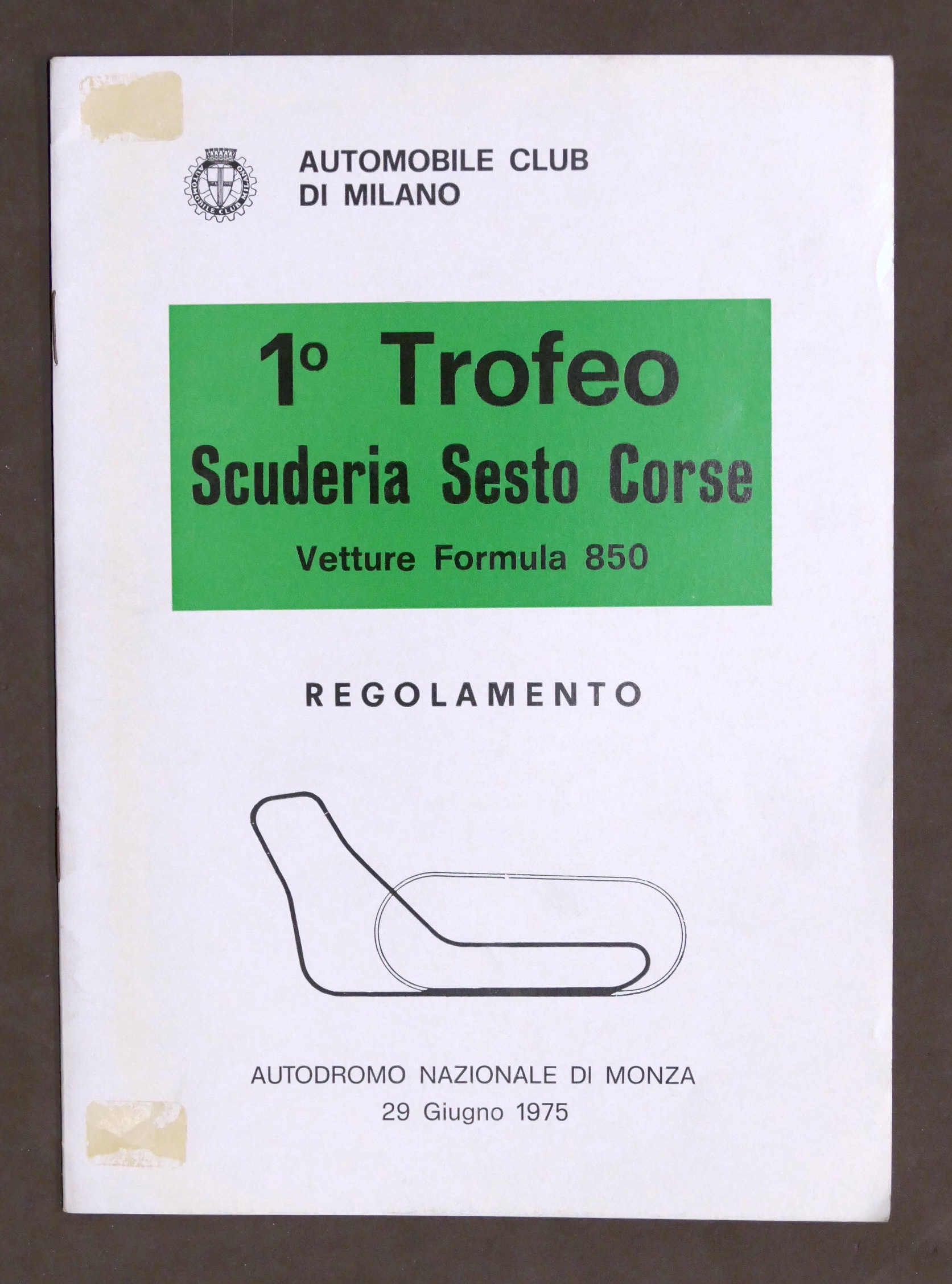 Sport - 1° Trofeo Scuderia Sesto Corse - Autodromo Monza …