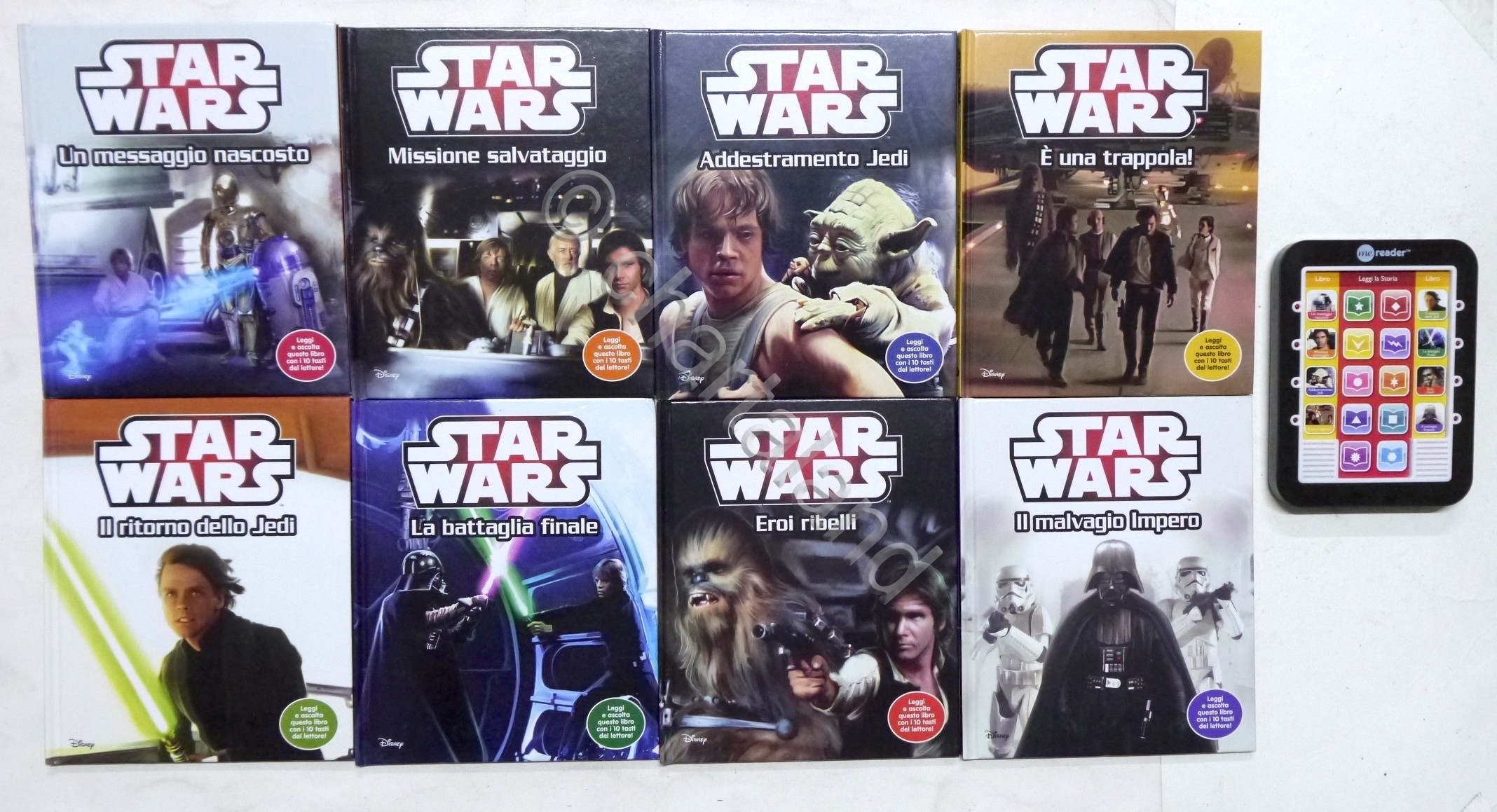 Star Wars: 8 libretti con lettore per ascoltare le storie …