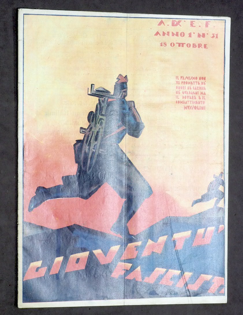 Storia Fascismo - Rivista Gioventù Fascista - Anno I - …