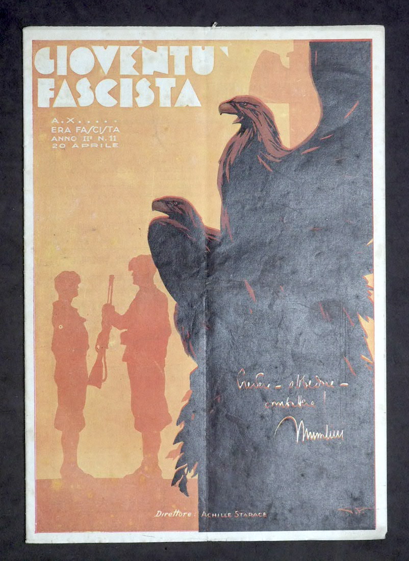 Storia Fascismo - Rivista Gioventù Fascista - Anno II - …