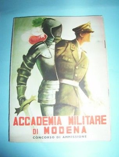 Storia Locale Militaria Accademia Militare Modena 1930