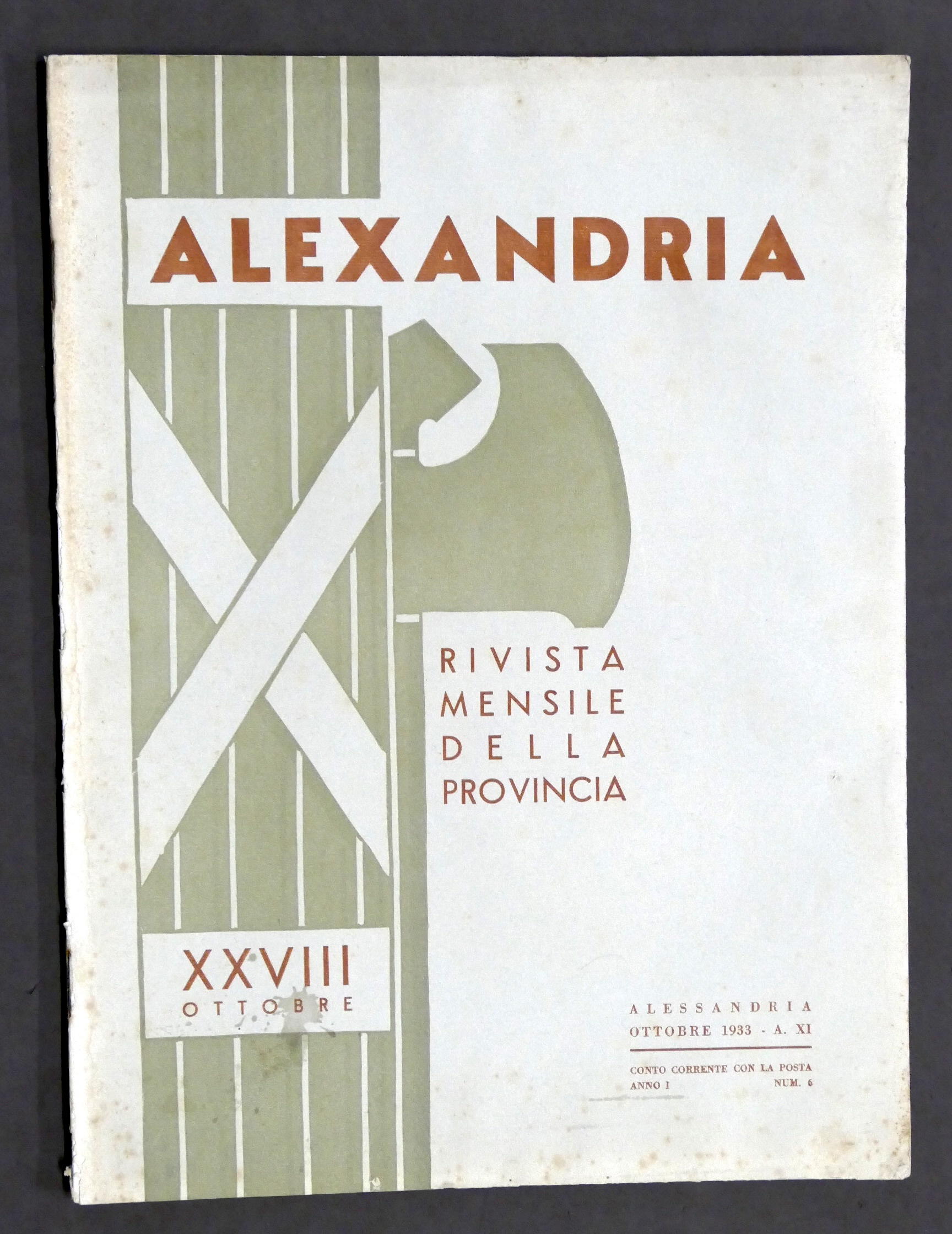 Alexandria Rivista Mensile della Provincia di Alessandria Anno I n° …