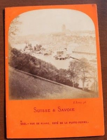 Suisse & Savoie Fotografia albumina Rekne Cotè Savoie 1875