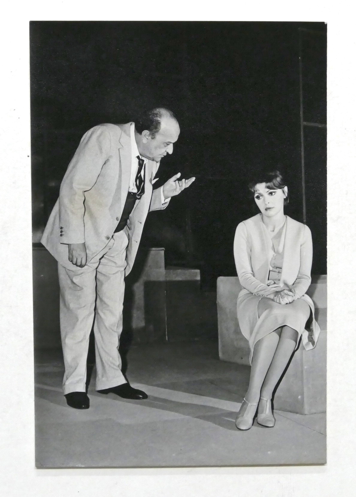 Teatro - Fotografia di Salvo Randone e Serena Spaziani - …