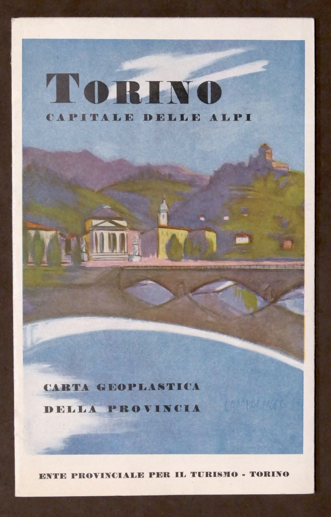 Torino - Capitale delle Alpi - Carta geoplastica della provincia …