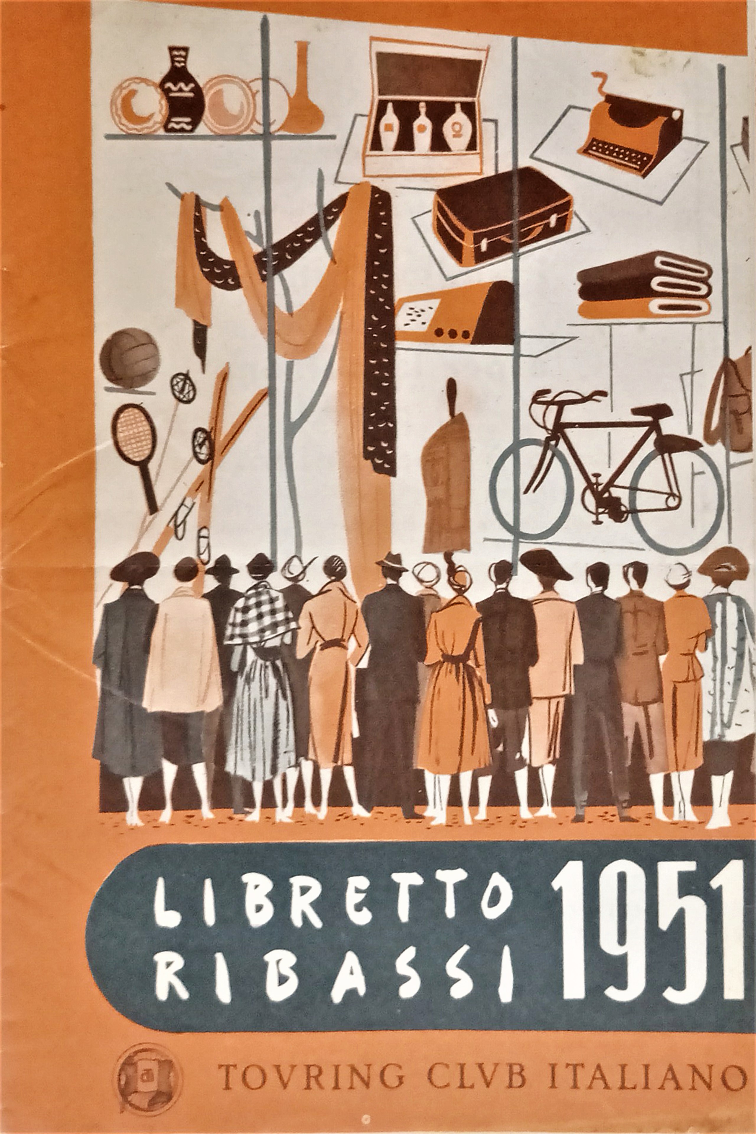 Touring Club Italiano - Libretto Ribassi 1951 RARO