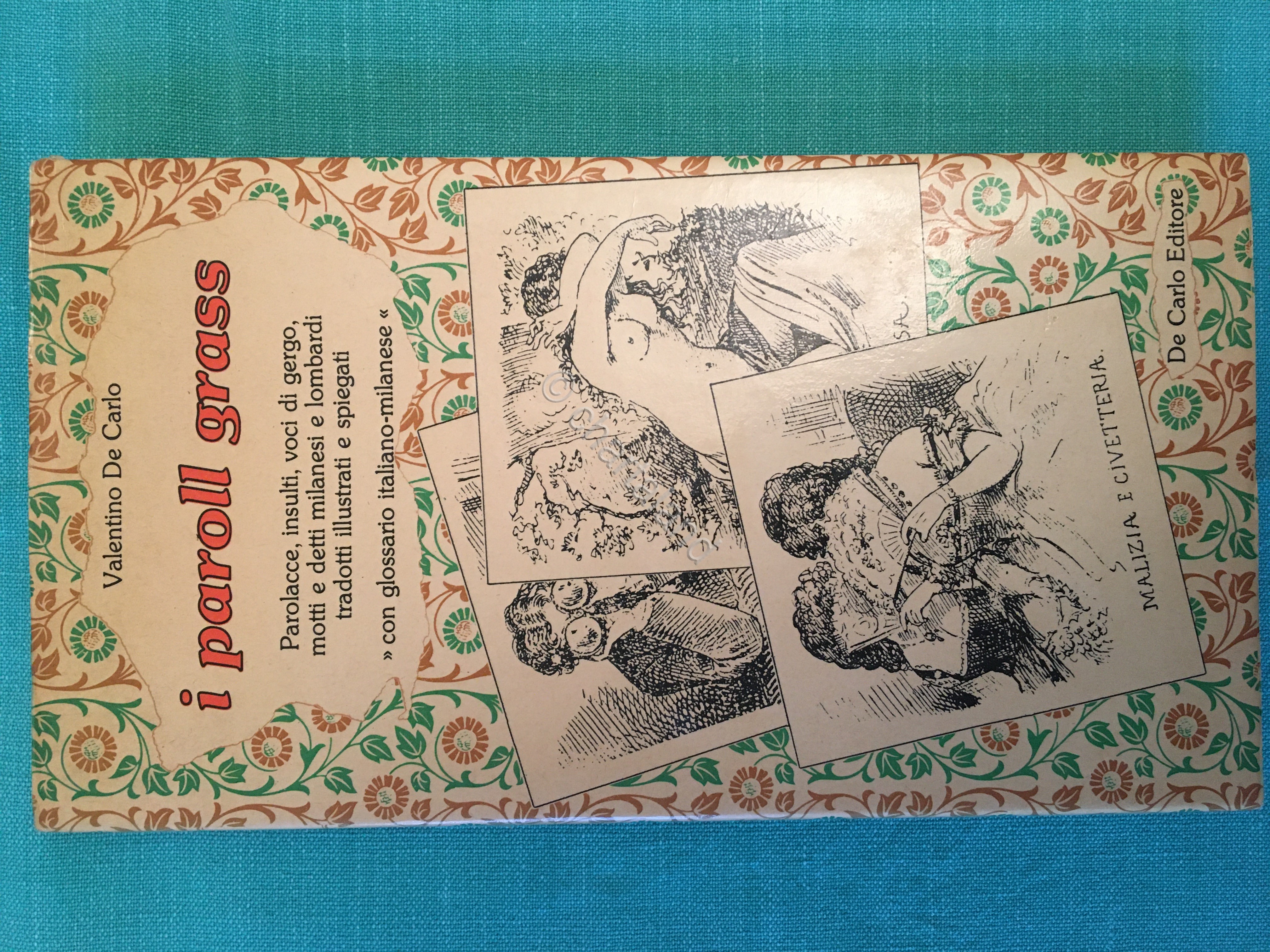 V. De Carlo - I paroll grass - Dialetto con …